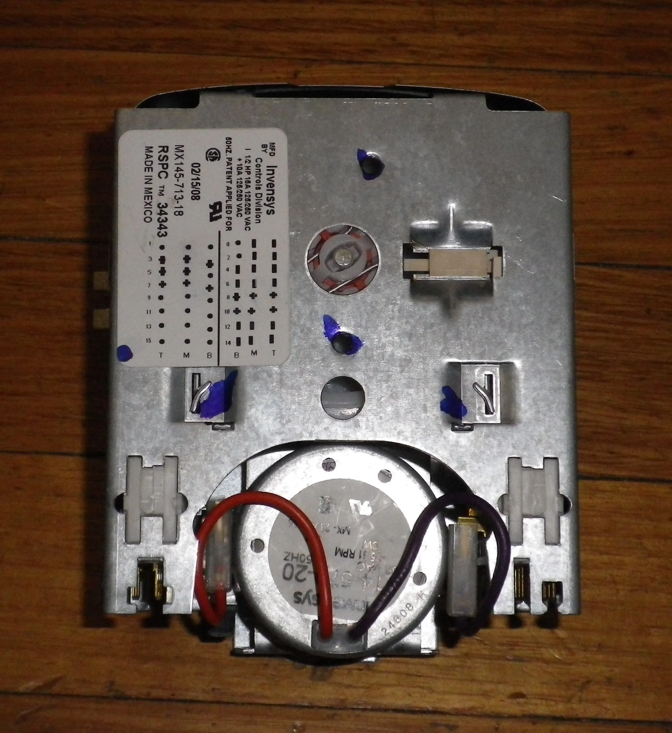 Reco Kleenmaid 5 Cycle KAW651 5 Cycle Washer Timer - Part # 34343P, KS34343P