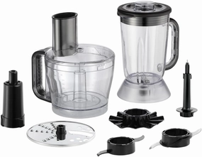 Russell Hobbs Food Processor, 600Watts, Matte Charcoal