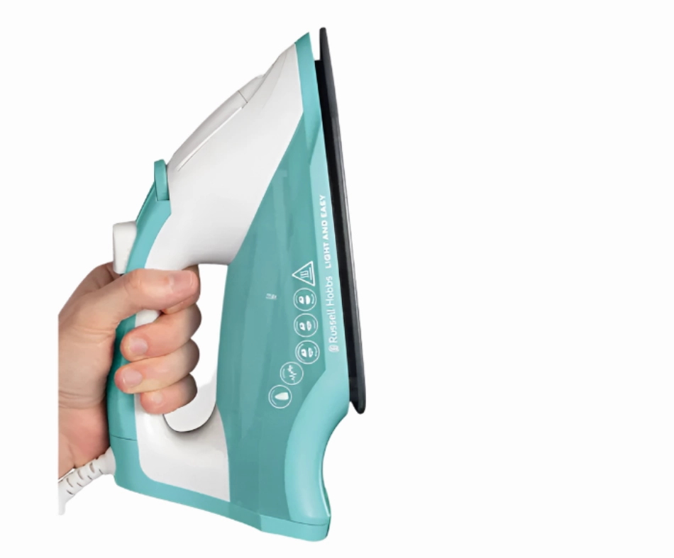 Russell Hobbs Steam Iron Light & Easy, 2200Watts, Green