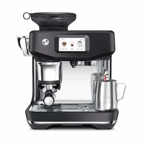 Sage The Barista Touch Impress 2L Bean To Cup Coffee Machine - Black Truffle | SES881BTR4GUK1