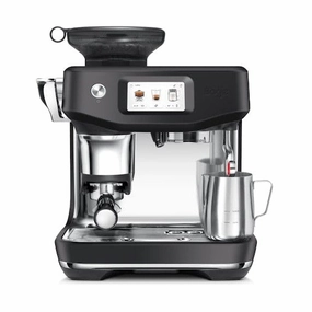 Sage The Barista Touch Impress 2L Bean To Cup Coffee Machine - Black Truffle | SES881BTR4GUK1