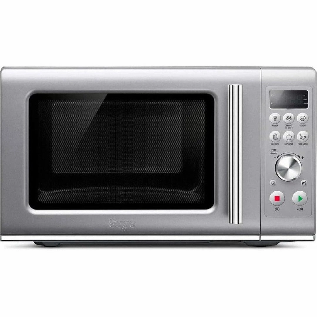 Sage the Compact Wave Soft Close Microwave Oven, Silver | SMO650SIL4GEU1