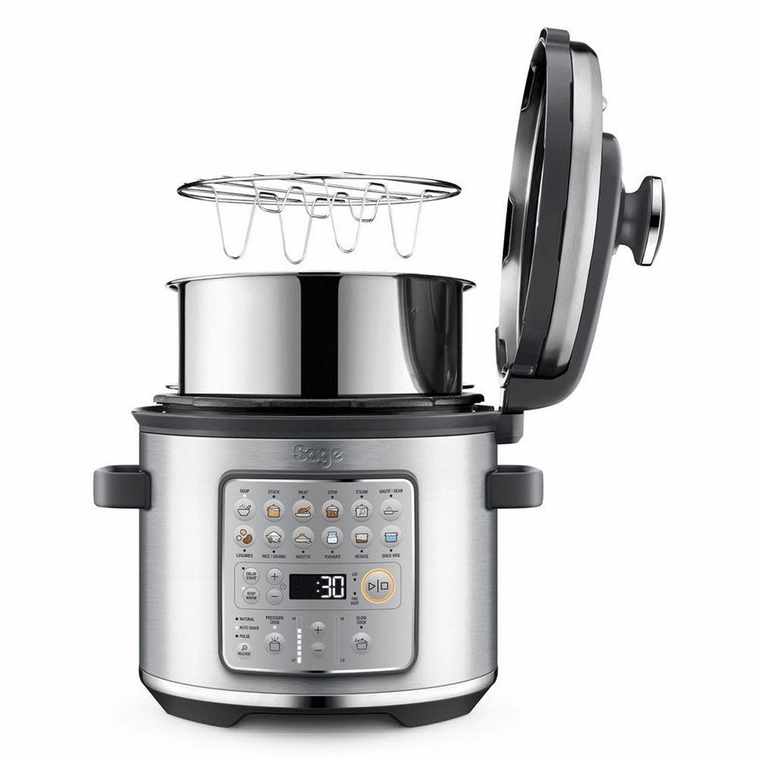 Sage The Fast Slow Go Multi Cooker Brushed Stainless Steel | SPR680BSS2GUK1