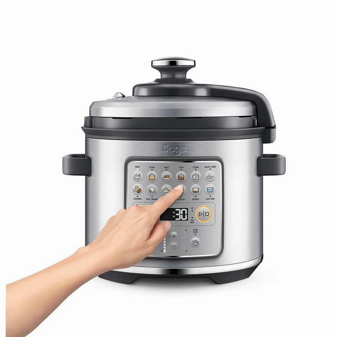 Sage The Fast Slow Go Multi Cooker Brushed Stainless Steel | SPR680BSS2GUK1