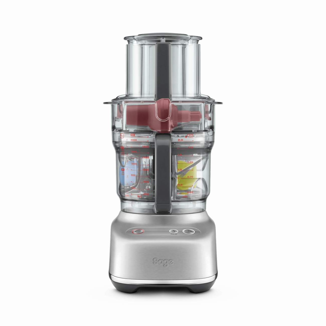 Sage The Paradice 9 Food Processor | Brushed Stainless Steel | SFP638BSS2GUK1