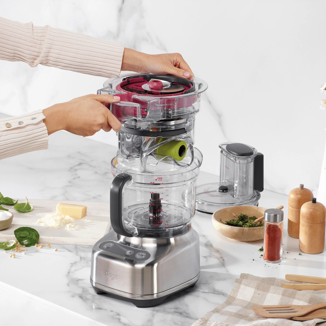 Sage The Paradice 9 Food Processor | Sea Salt | SFP638SST2GUK1