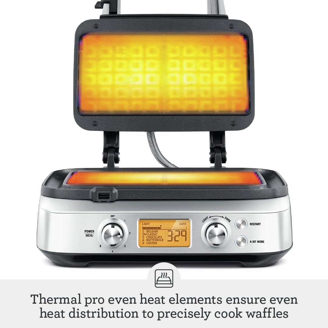 Sage the Smart Waffle Pro Waffle Maker | BWM620UK