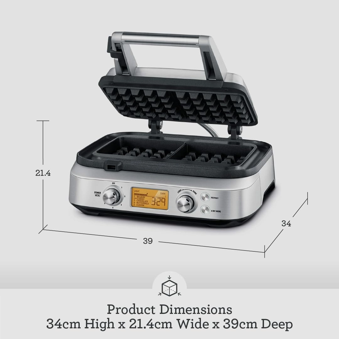 Sage the Smart Waffle Pro Waffle Maker | BWM620UK