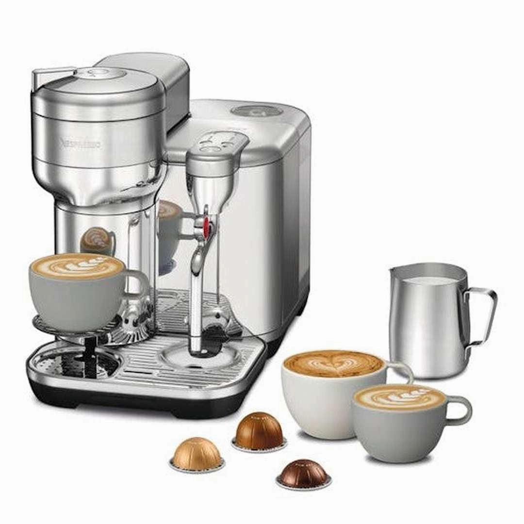 Sage The Vertuo Creatista Coffee Machine White | SVE850SST4GUK1