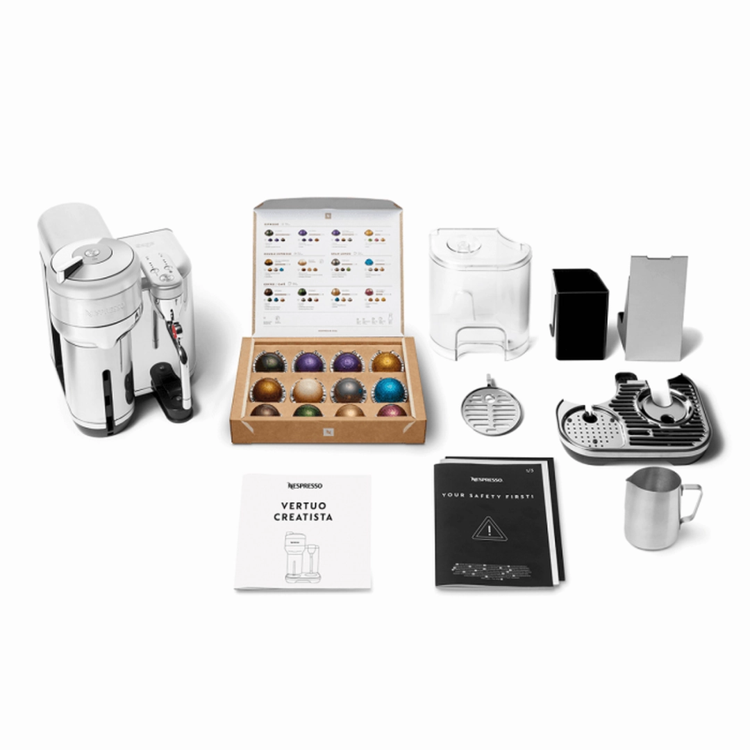 Sage The Vertuo Creatista Coffee Machine White | SVE850SST4GUK1