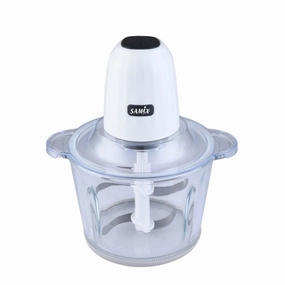 Samix Chopper Button with Safety Switch, 2Speeds, 450Watts, White