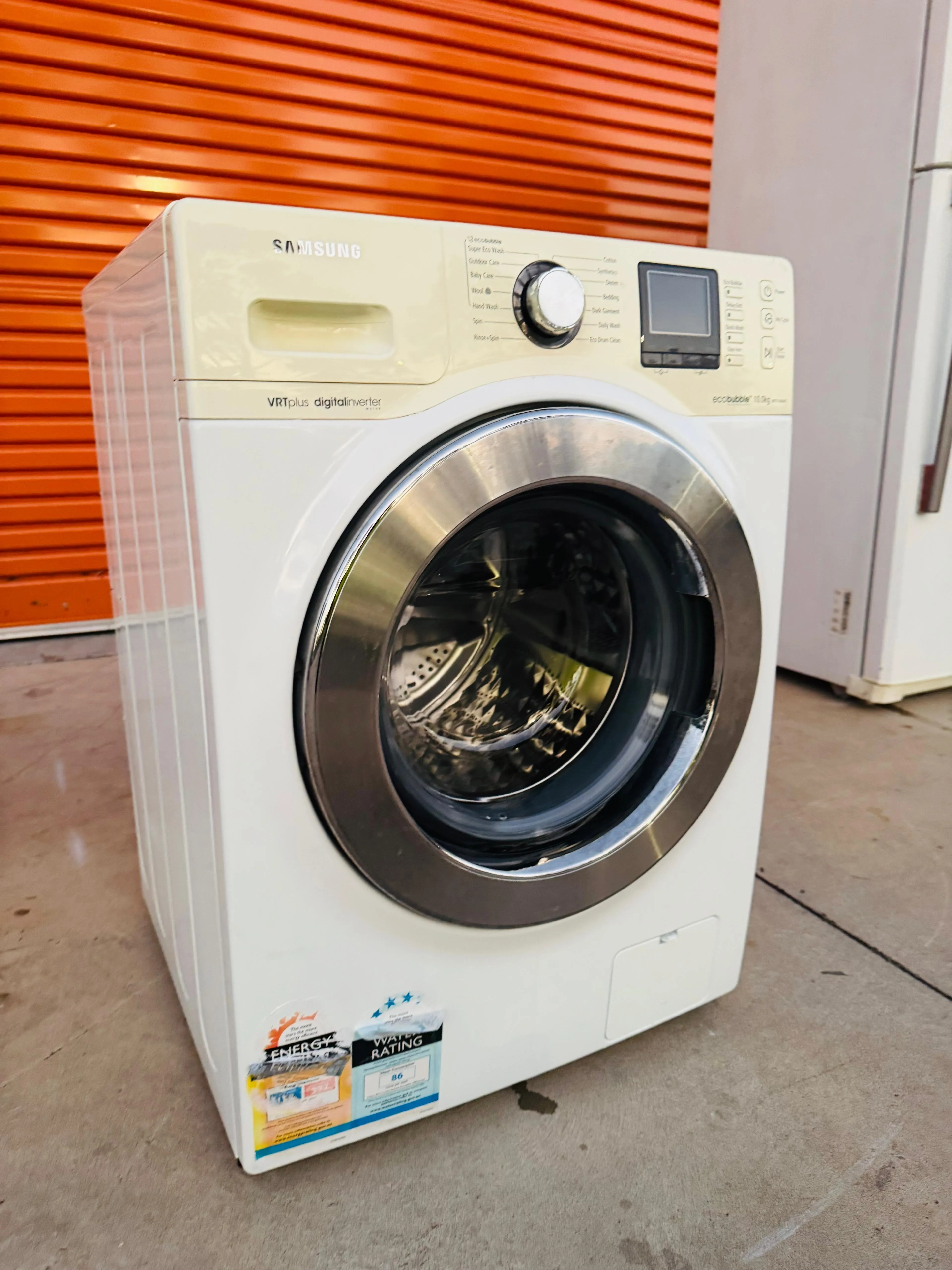**SAMSUNG 10 KGS FRONT LOADER WASHING MACHINE**