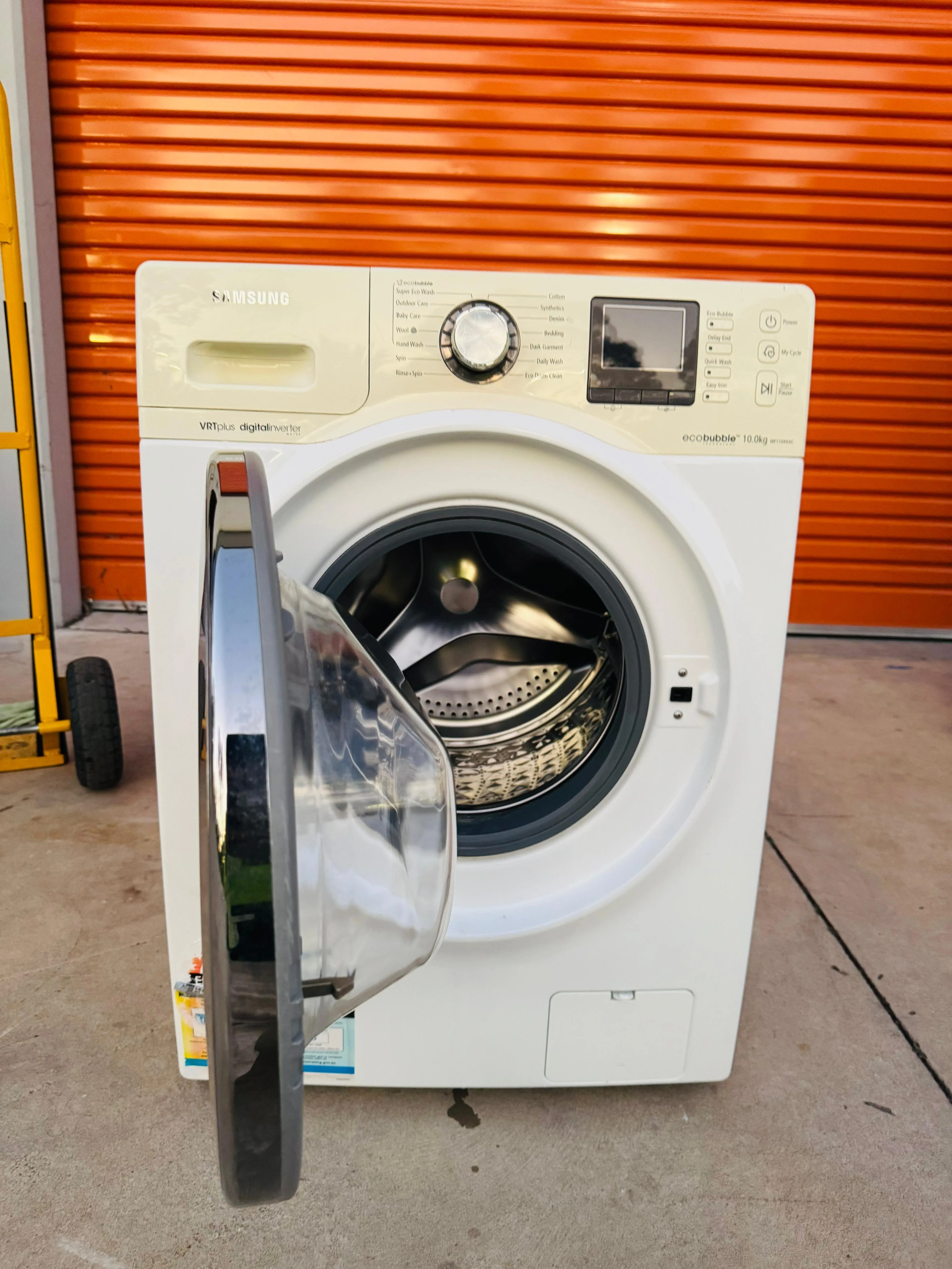 **SAMSUNG 10 KGS FRONT LOADER WASHING MACHINE**