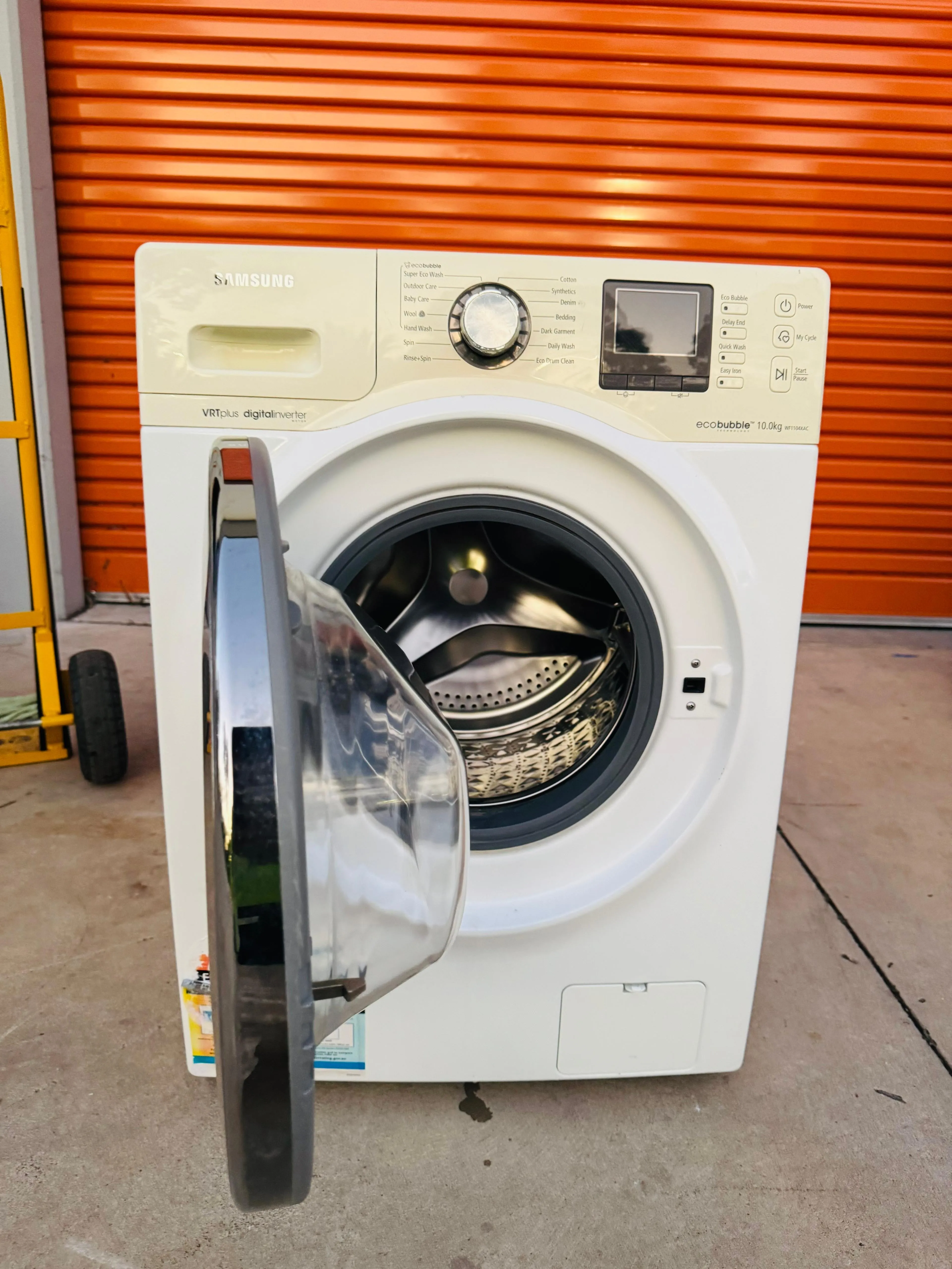 **SAMSUNG 10 KGS FRONT LOADER WASHING MACHINE**