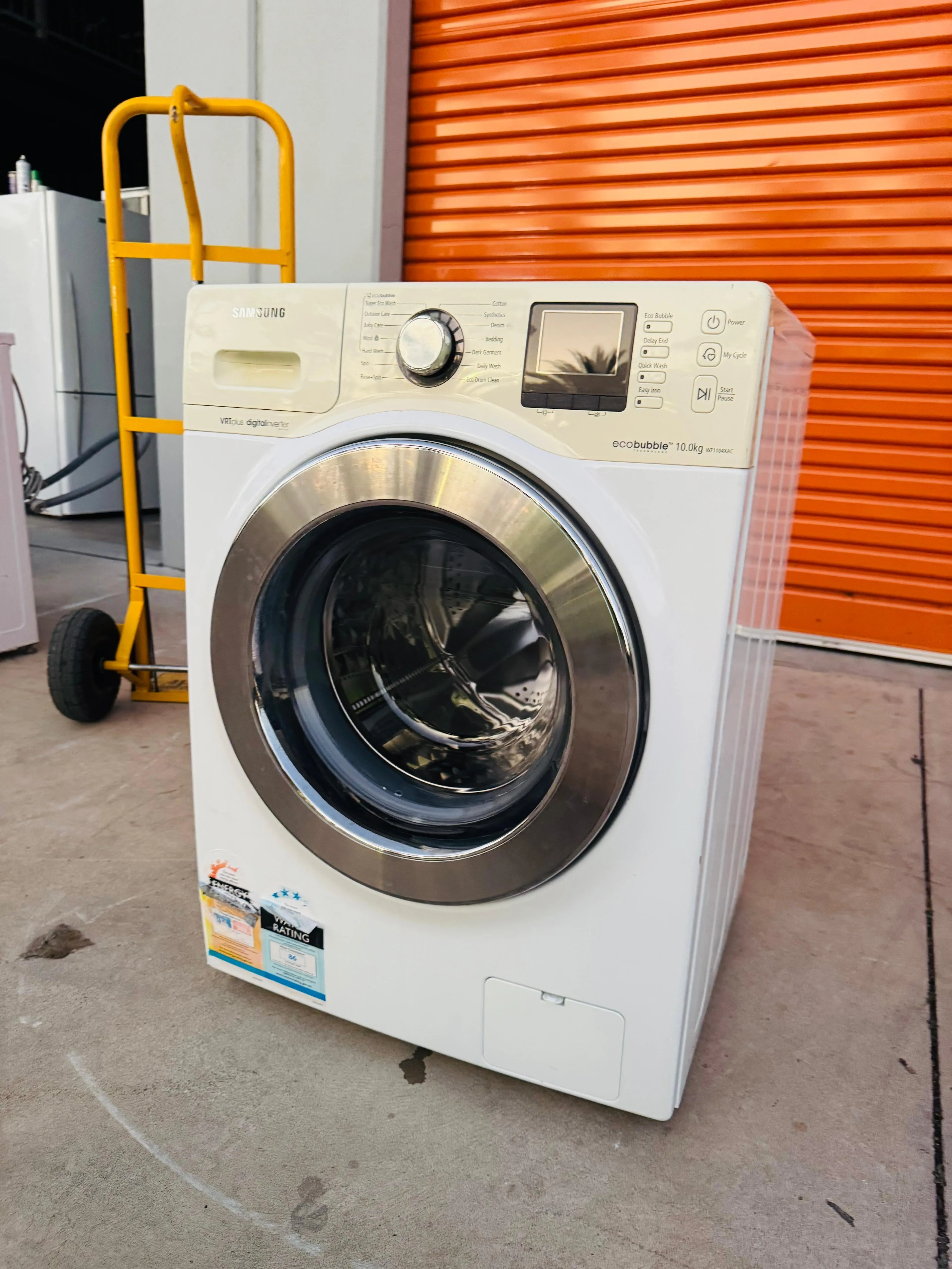 **SAMSUNG 10 KGS FRONT LOADER WASHING MACHINE**
