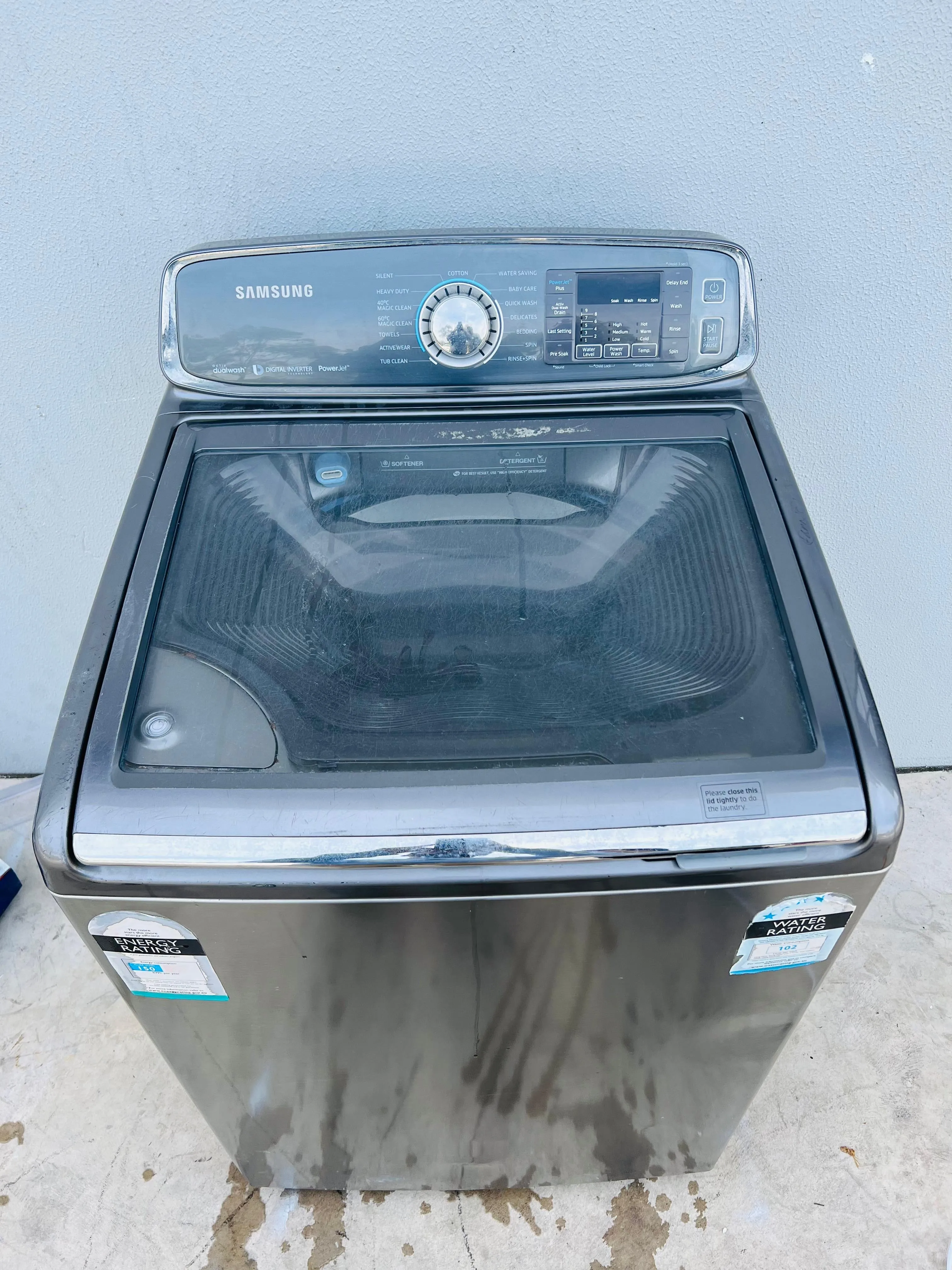 **SAMSUNG 10 KGS TOP LOADER WASHING MACHINE**