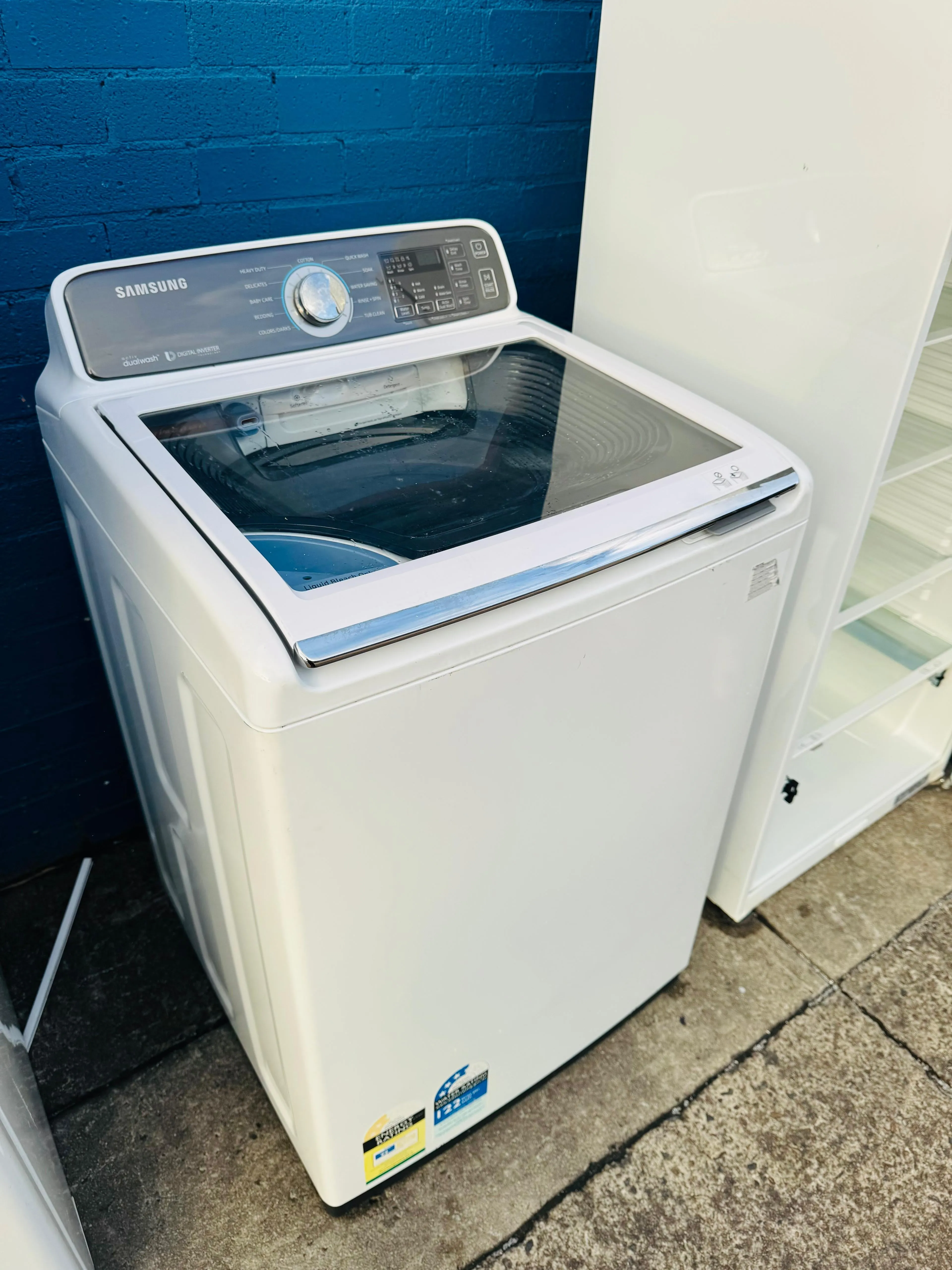 **SAMSUNG 10 KGS TOP LOADER WASHING MACHINE**