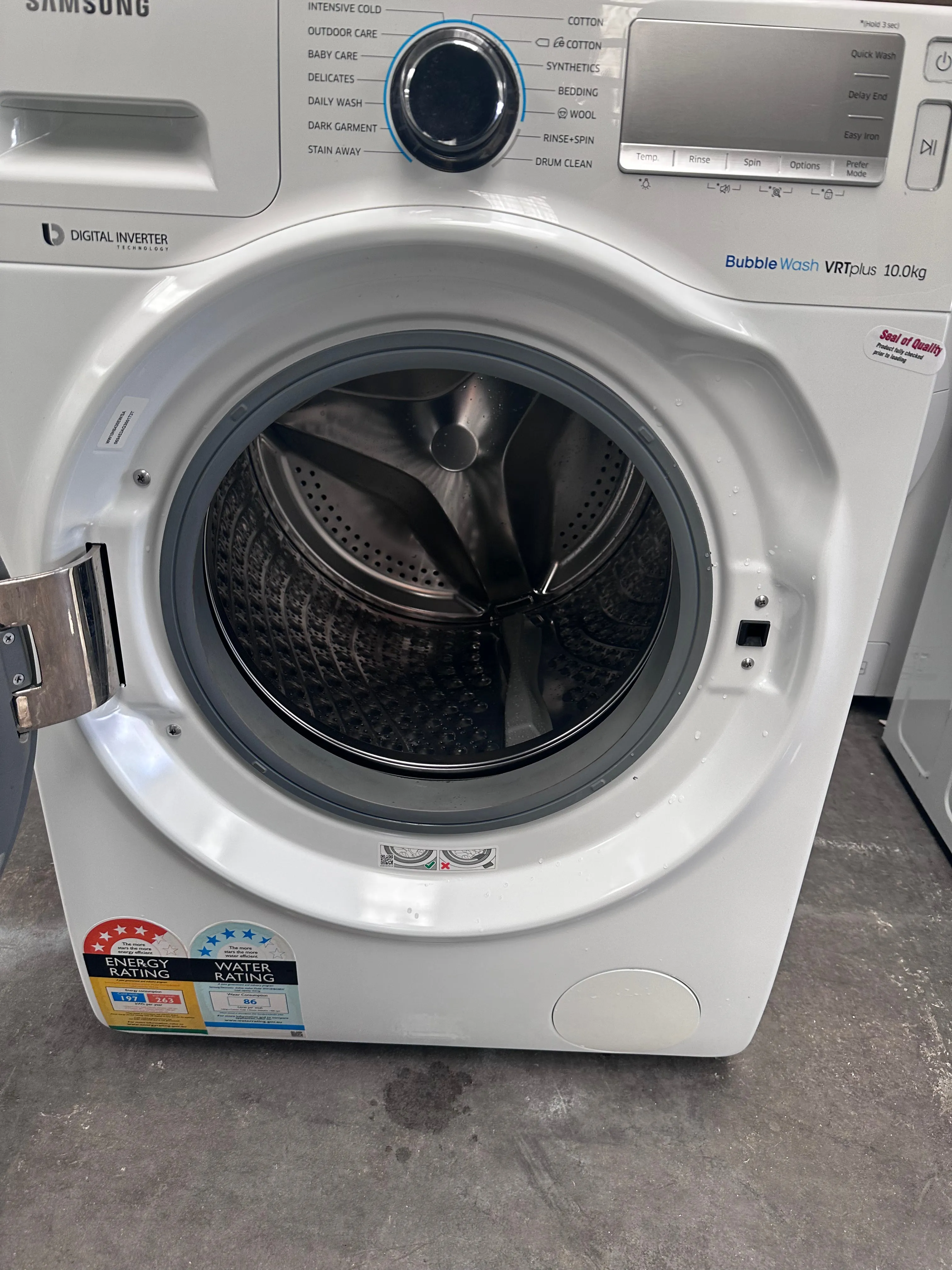 Samsung 10kg  Bubble Wash Front Loader [Refurbished]