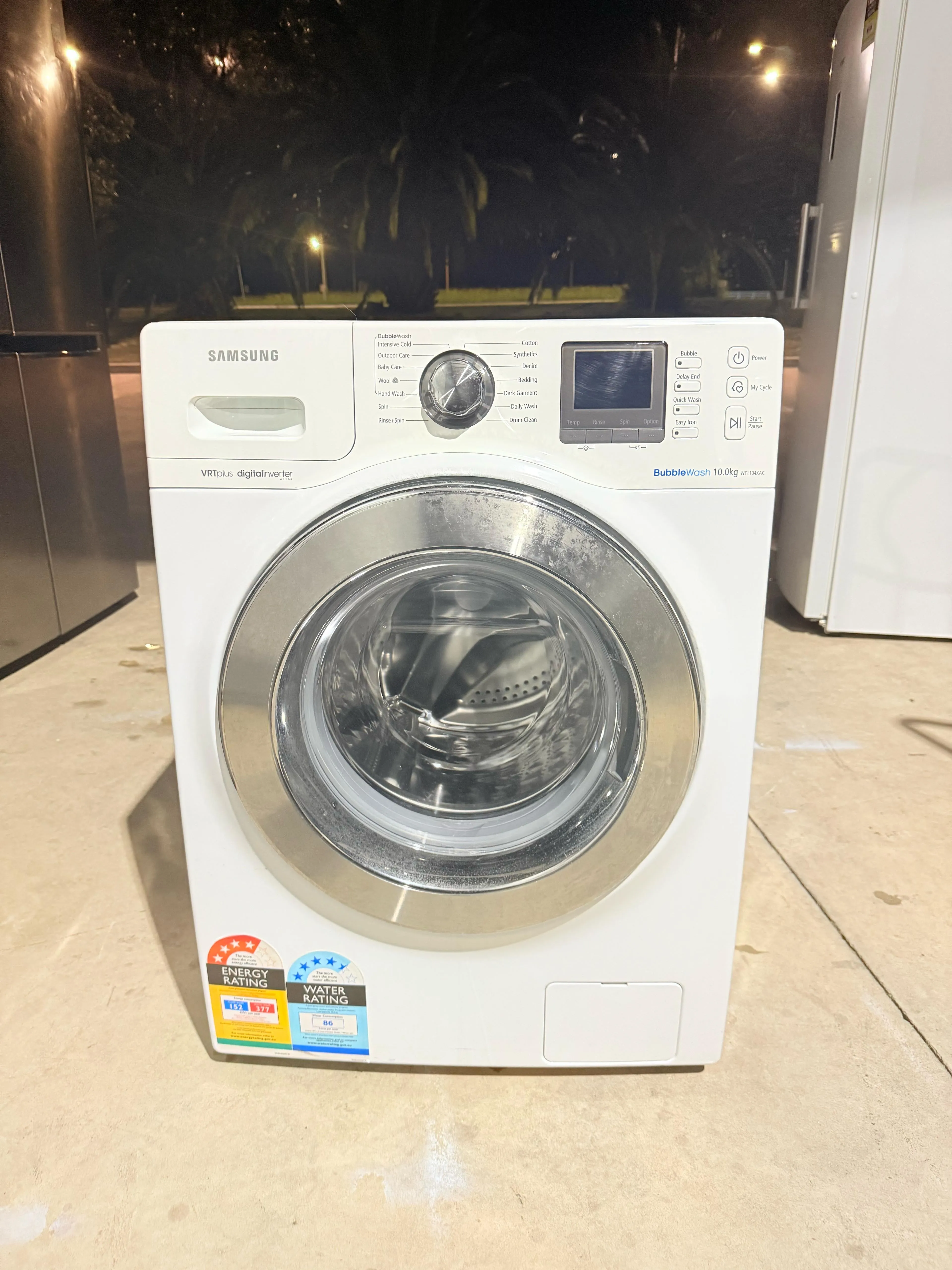 **SAMSUNG 10KGS FRONT LOADER WASHING MACHINE**