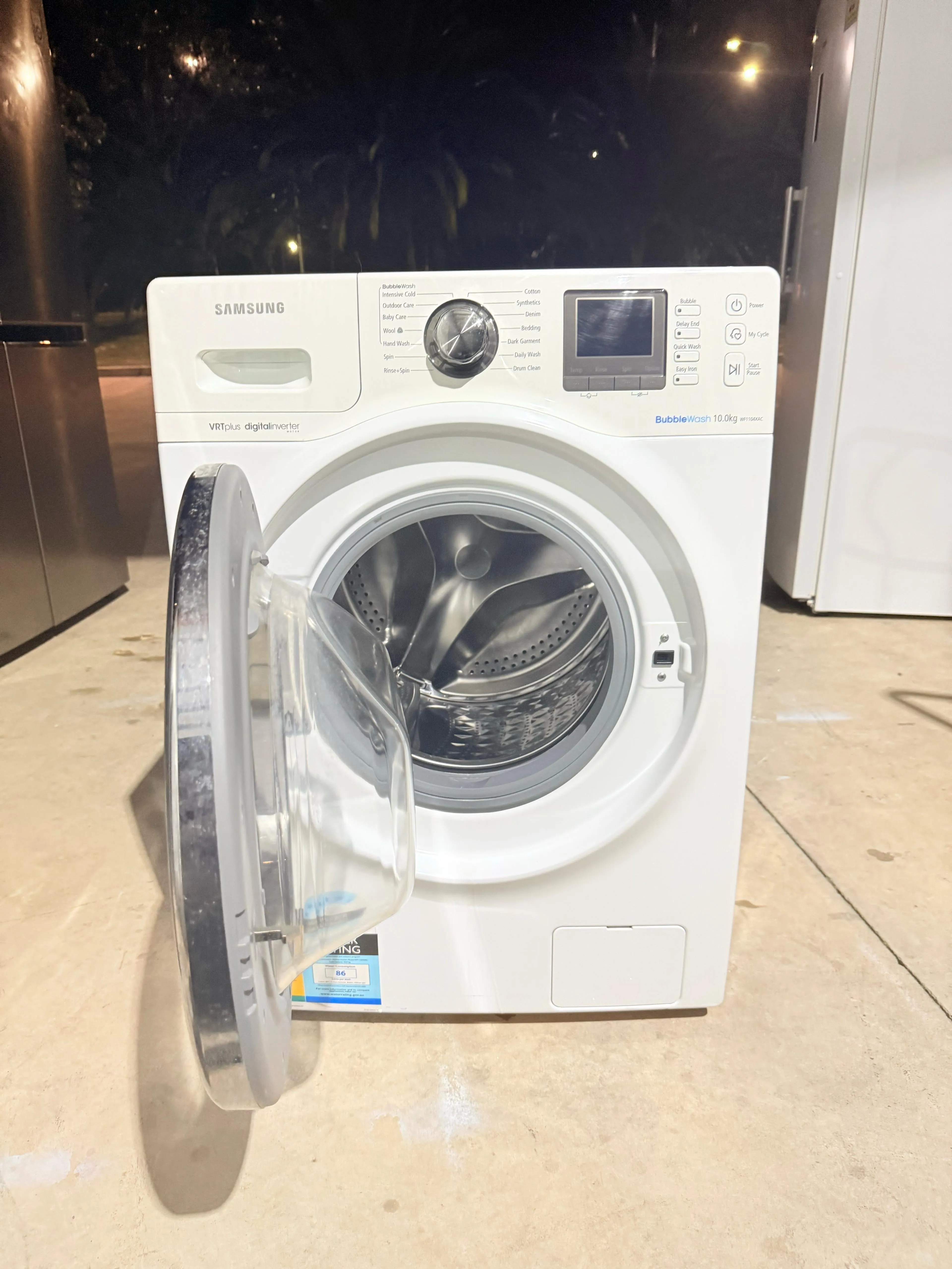 **SAMSUNG 10KGS FRONT LOADER WASHING MACHINE**