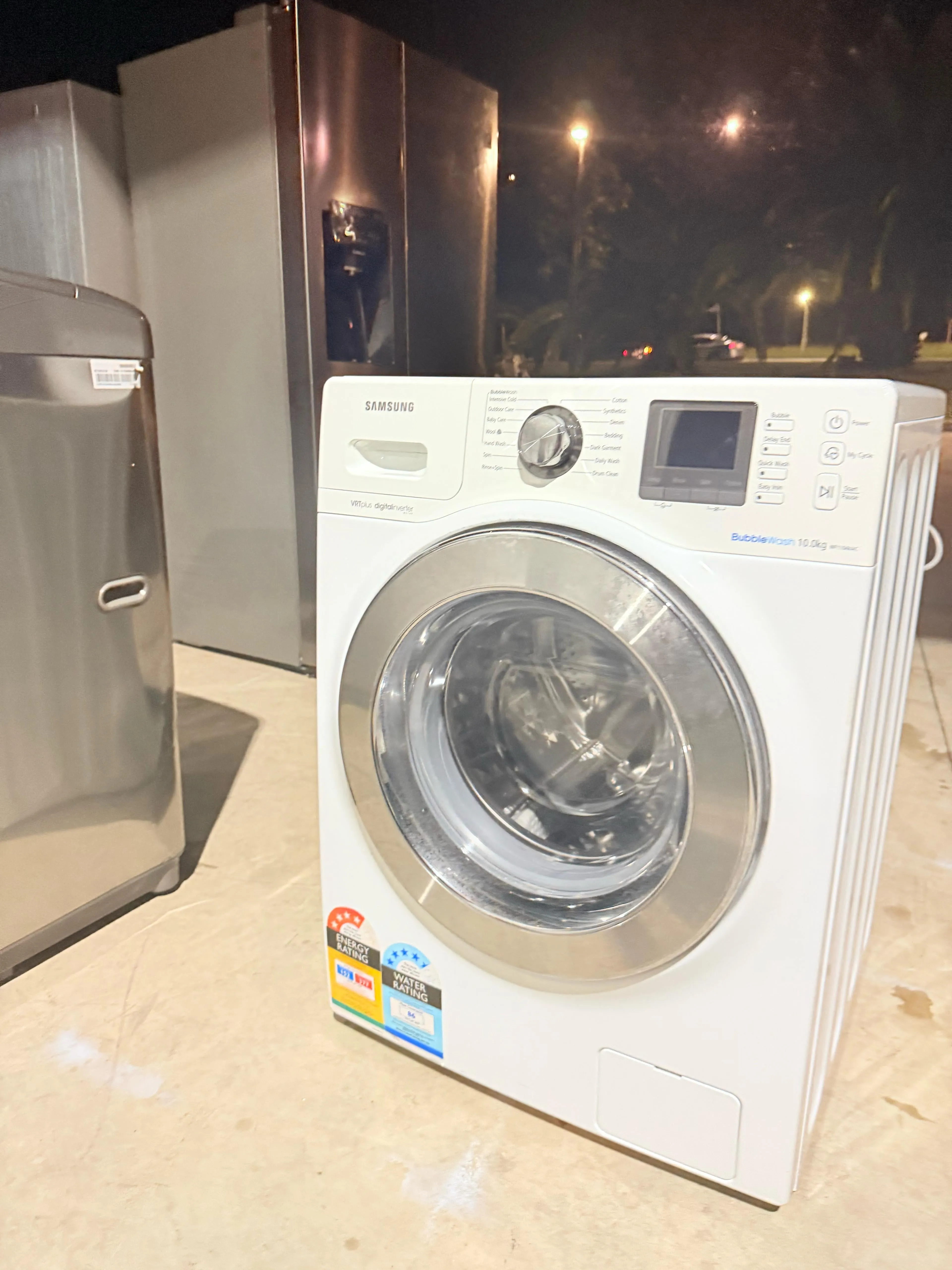 **SAMSUNG 10KGS FRONT LOADER WASHING MACHINE**