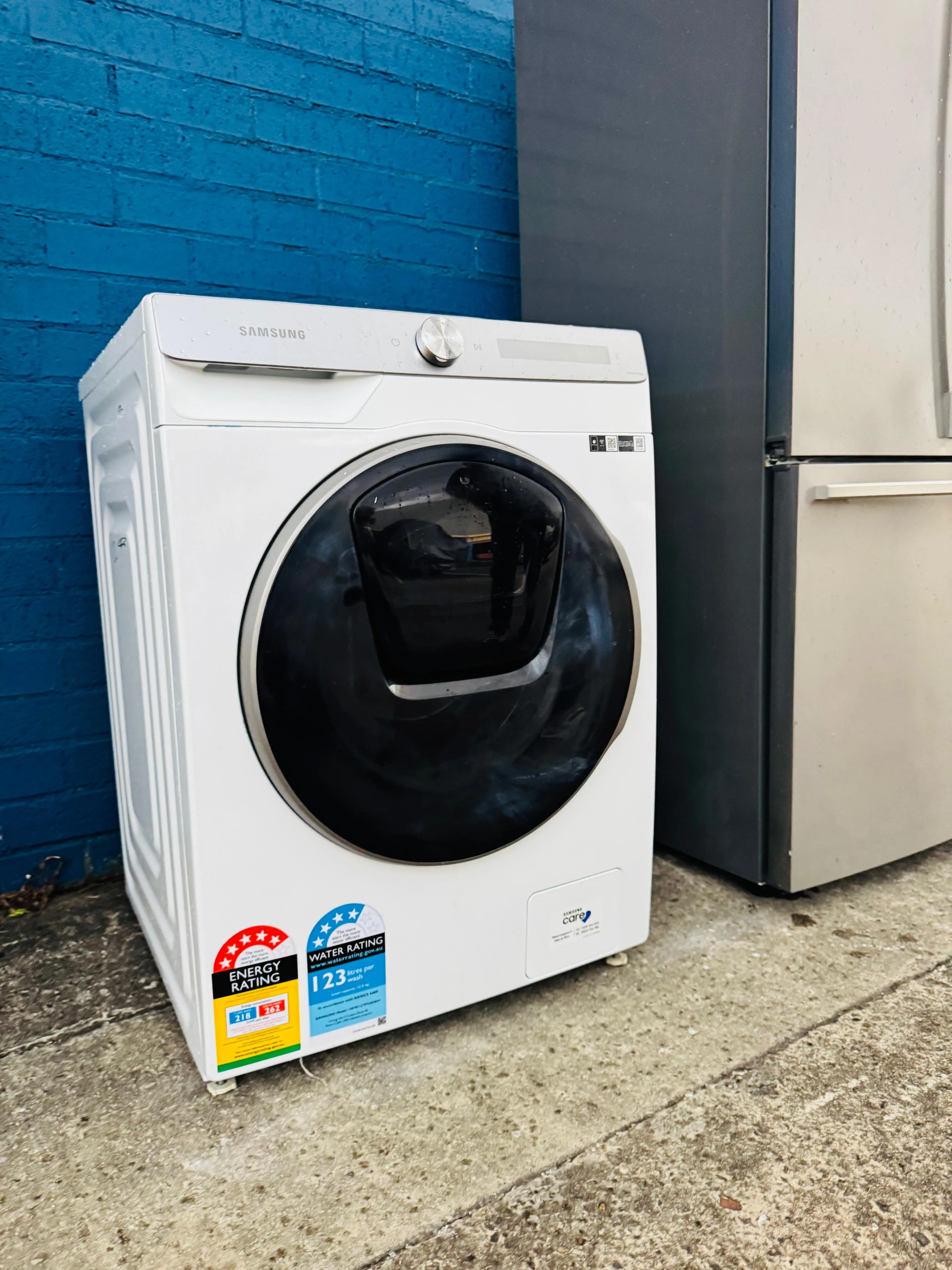 **SAMSUNG 12KGS FRONT LOADER WASHING MACHINE**