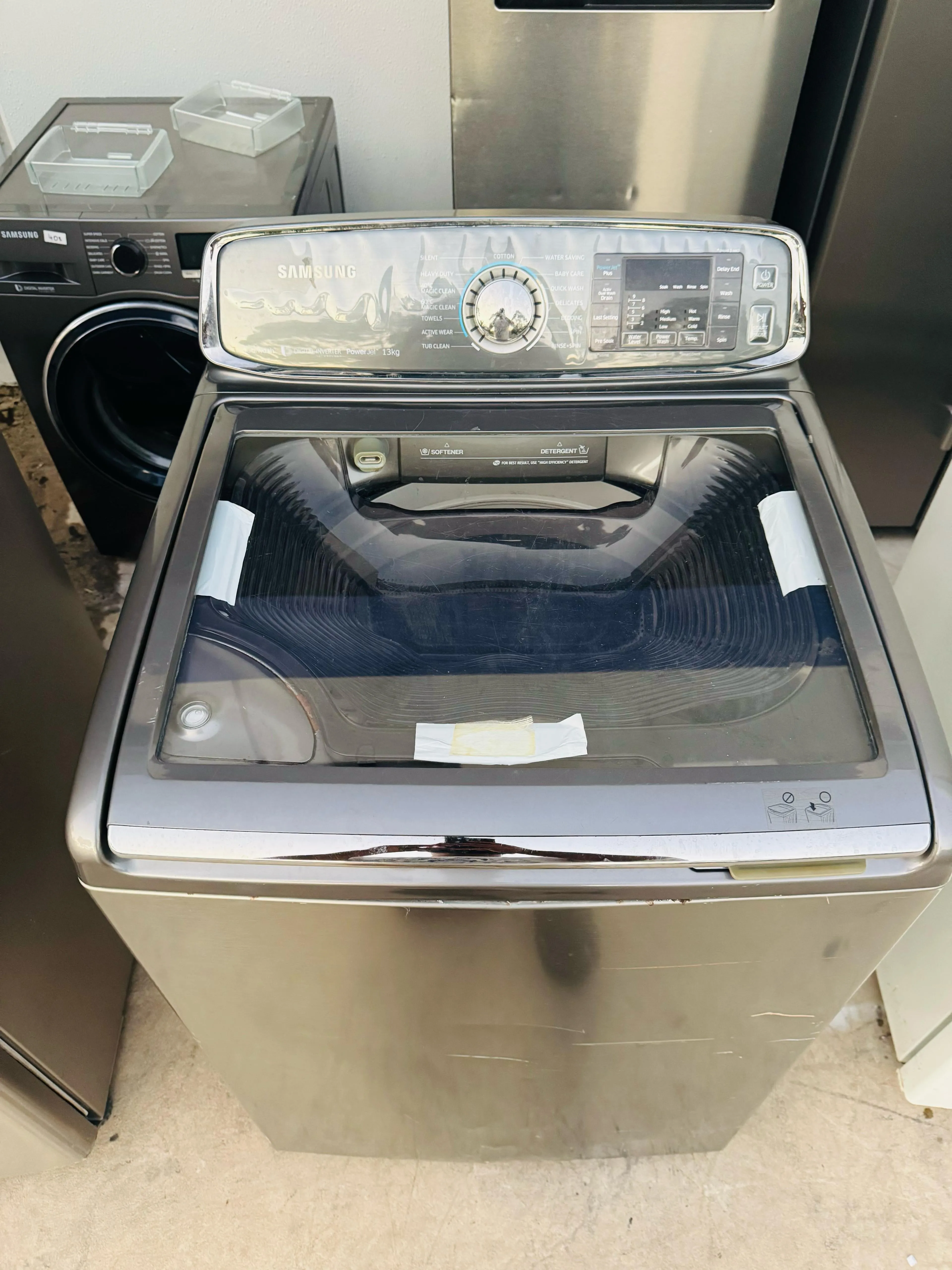 **SAMSUNG 13KGS TOP LOADER WASHING MACHINE**