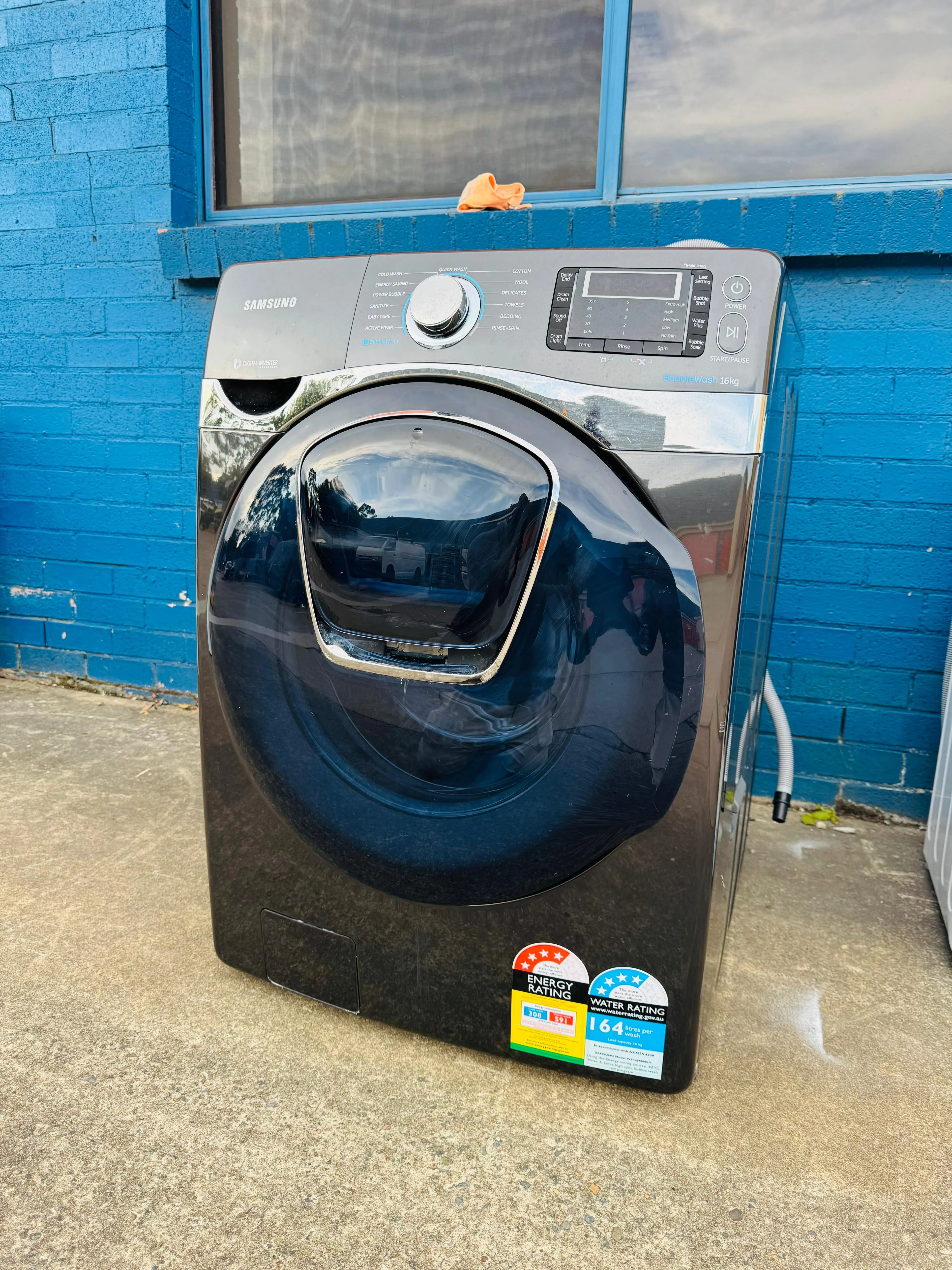**SAMSUNG 16KGS FRONT LOADER WASHING MACHINE**