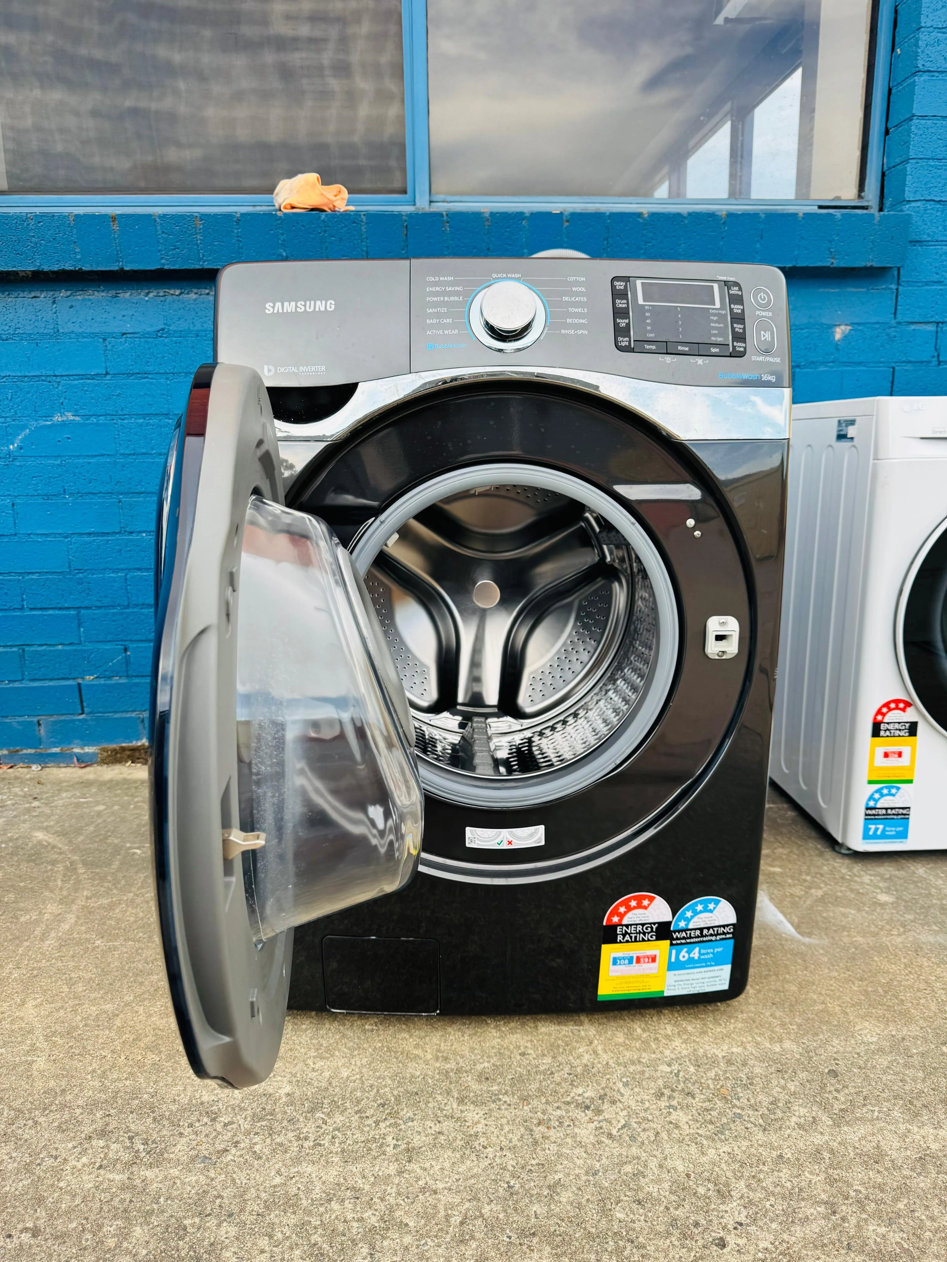 **SAMSUNG 16KGS FRONT LOADER WASHING MACHINE**