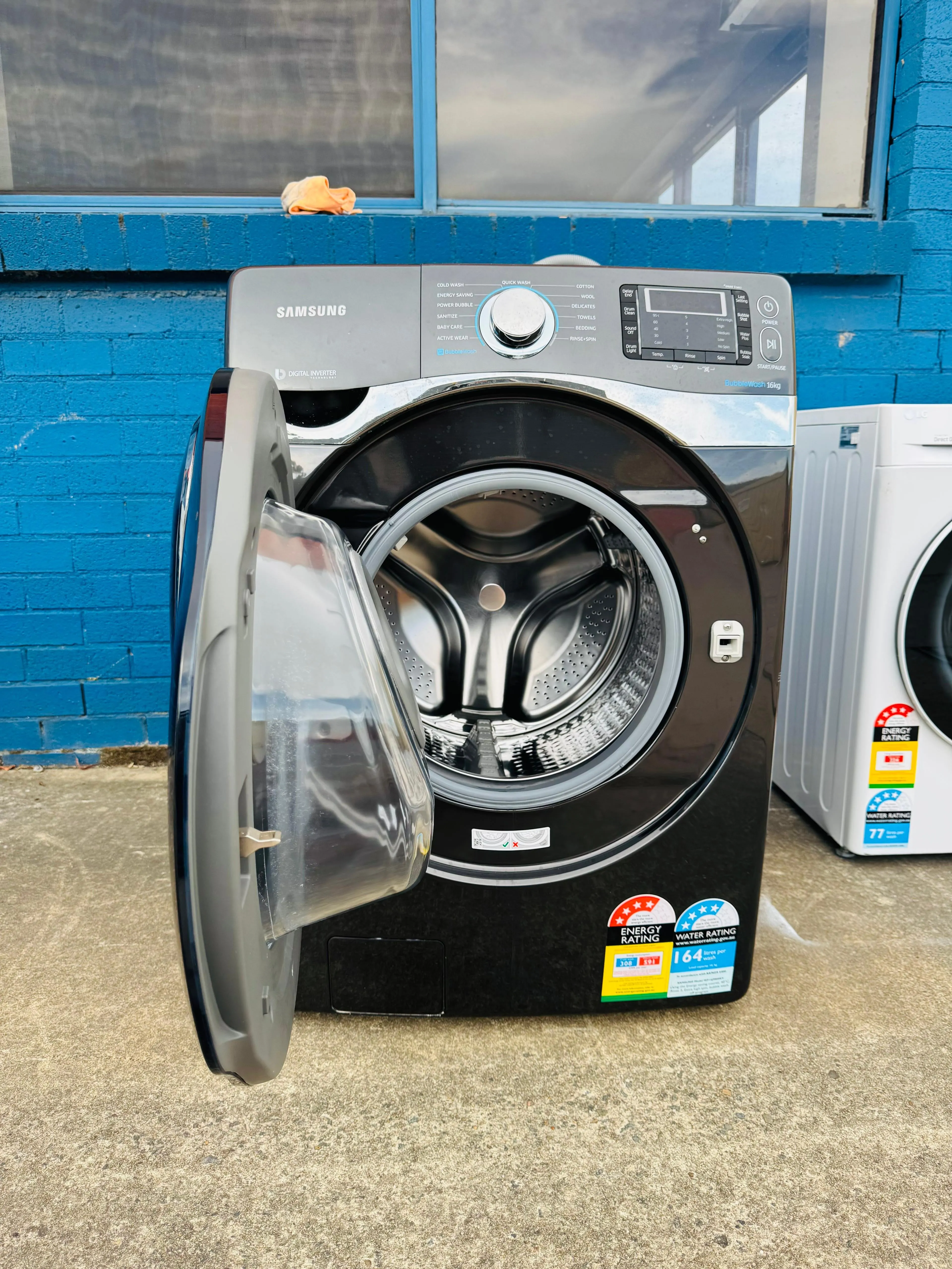 **SAMSUNG 16KGS FRONT LOADER WASHING MACHINE**