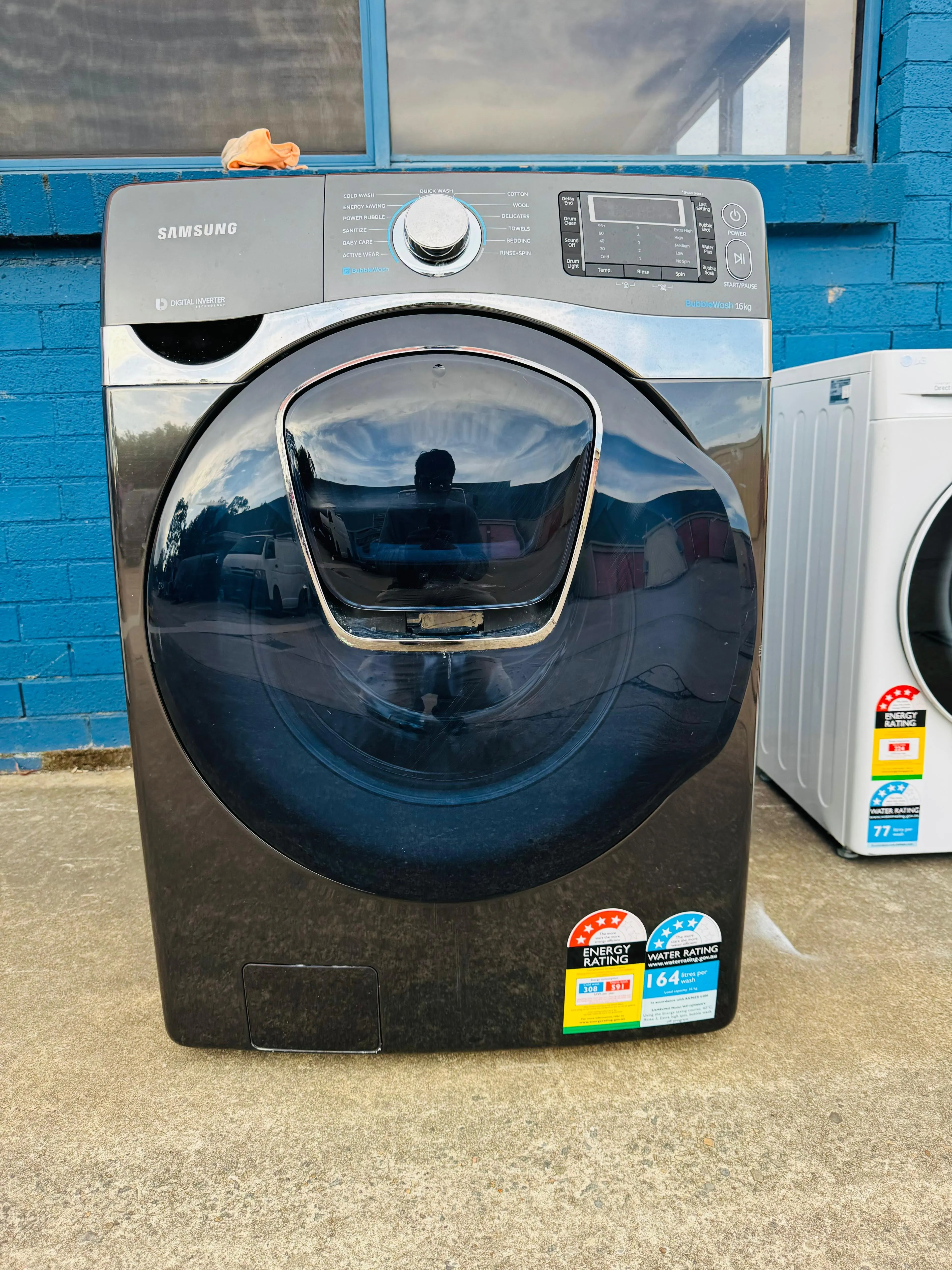 **SAMSUNG 16KGS FRONT LOADER WASHING MACHINE**