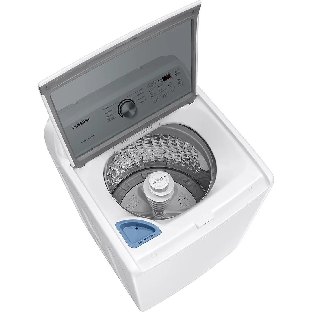 Samsung 5.0 cu.ft. Top Loading Washer with ActiveWave Agitator WA44A3205AW/A4