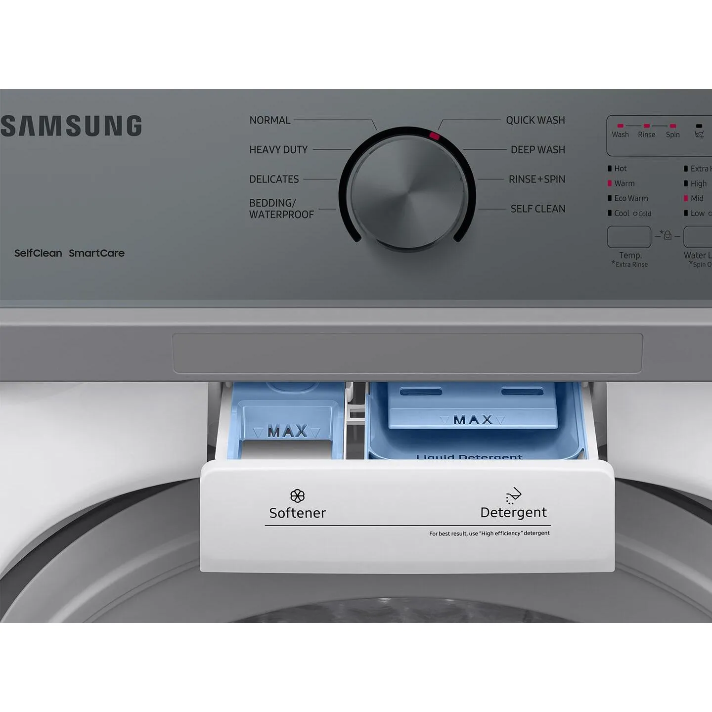 Samsung 5.0 cu.ft. Top Loading Washer with ActiveWave Agitator WA44A3205AW/A4