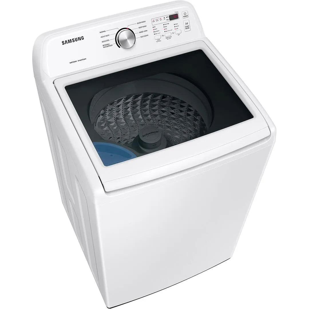 Samsung 5.0 cu.ft. Top Loading Washer with ActiveWave Agitator WA44A3205AW/A4