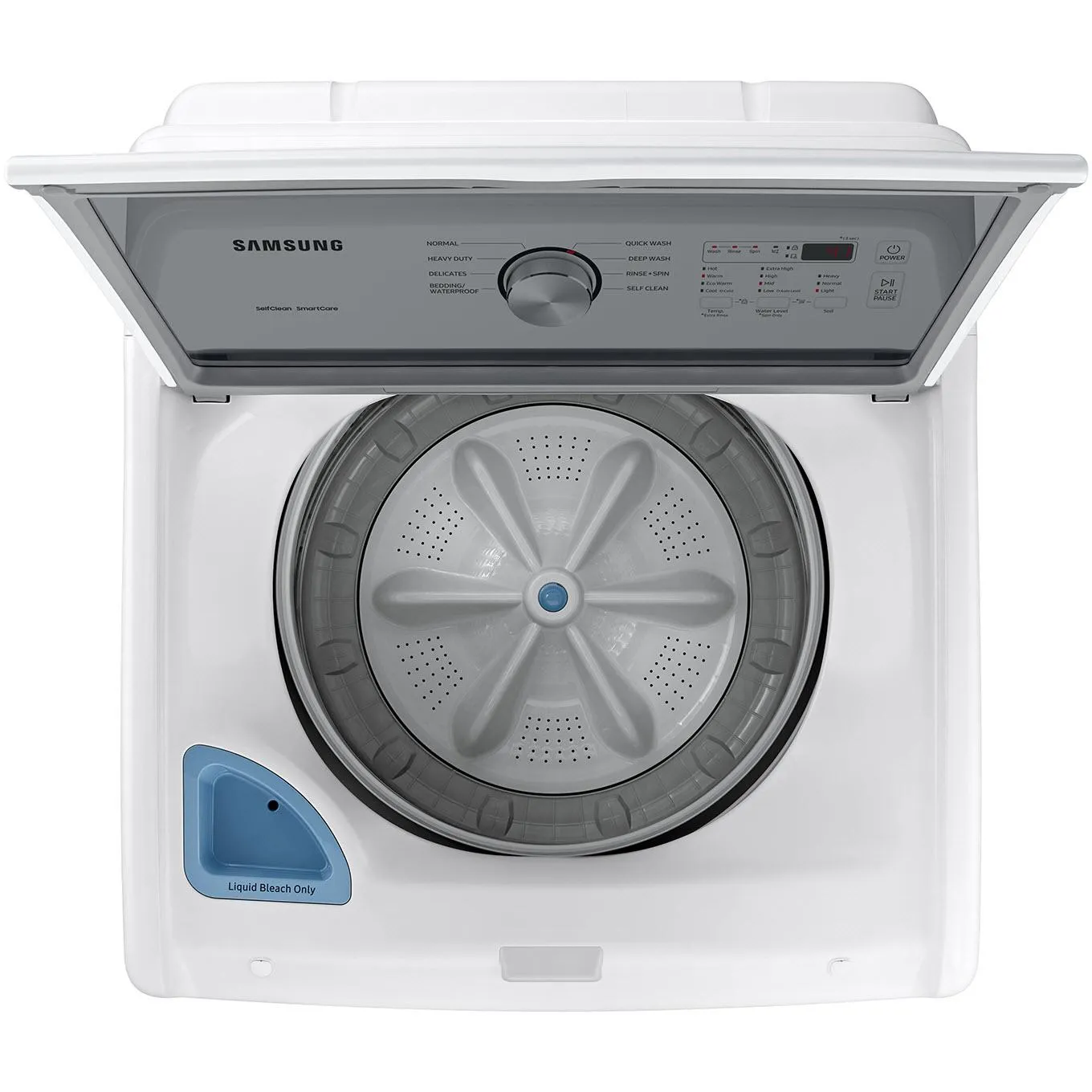 Samsung 5.2 cu.ft. Top Loading Washer with Vibration Reduction Technology  WA45T3200AW/A4