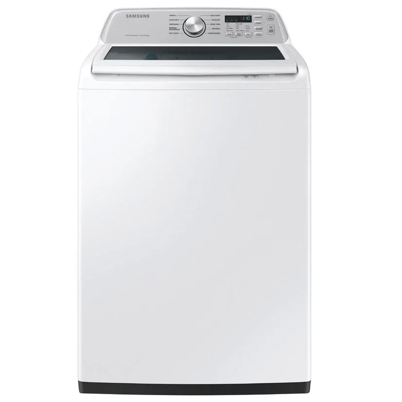 Samsung 5.3 cu. ft. Top Loading Washer with Smart Things Wi-Fi WA46CG3505AWA4