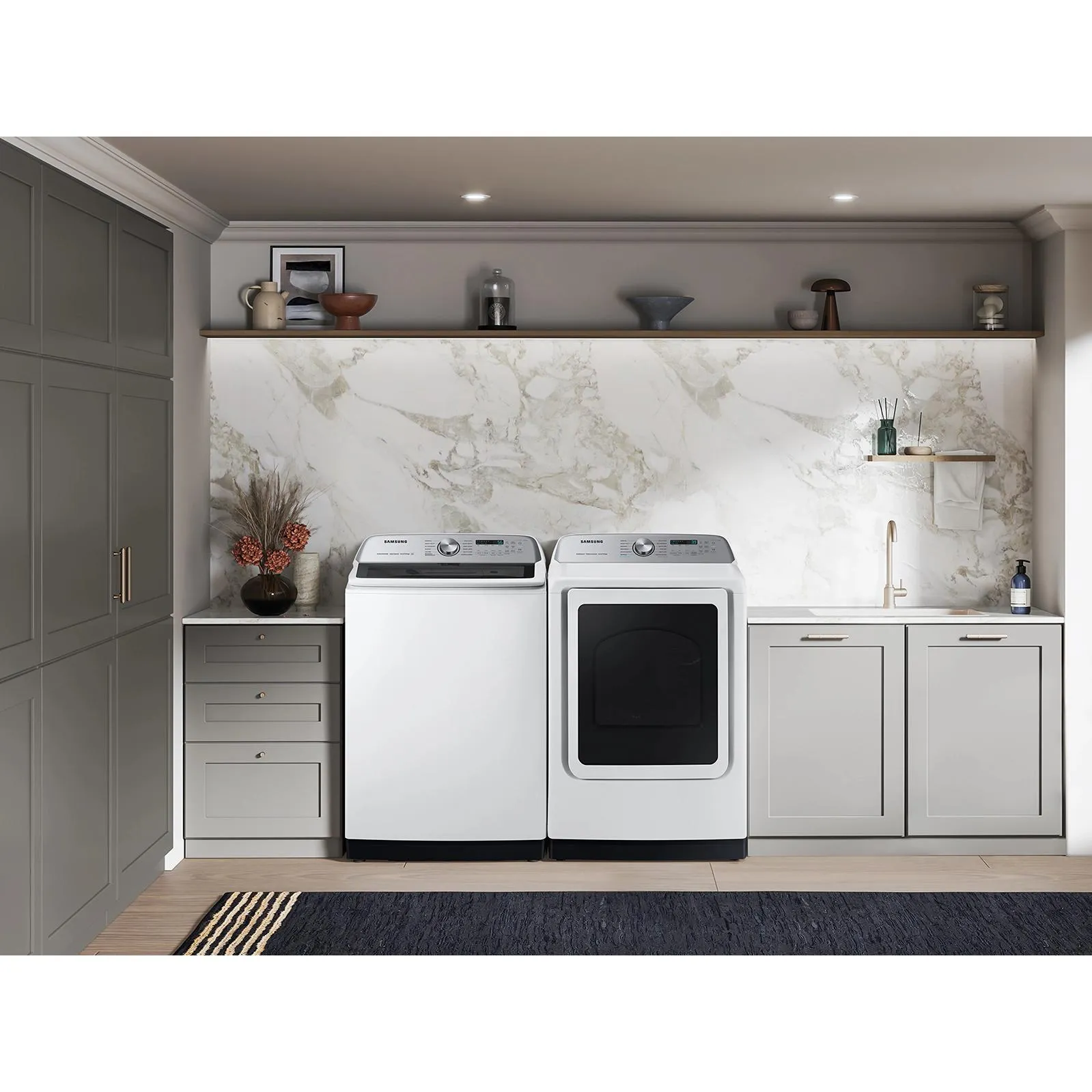 Samsung 6.0 cu.ft. 5500 Series Top Load Washer with SuperSpeed WA52DG5500AW/US
