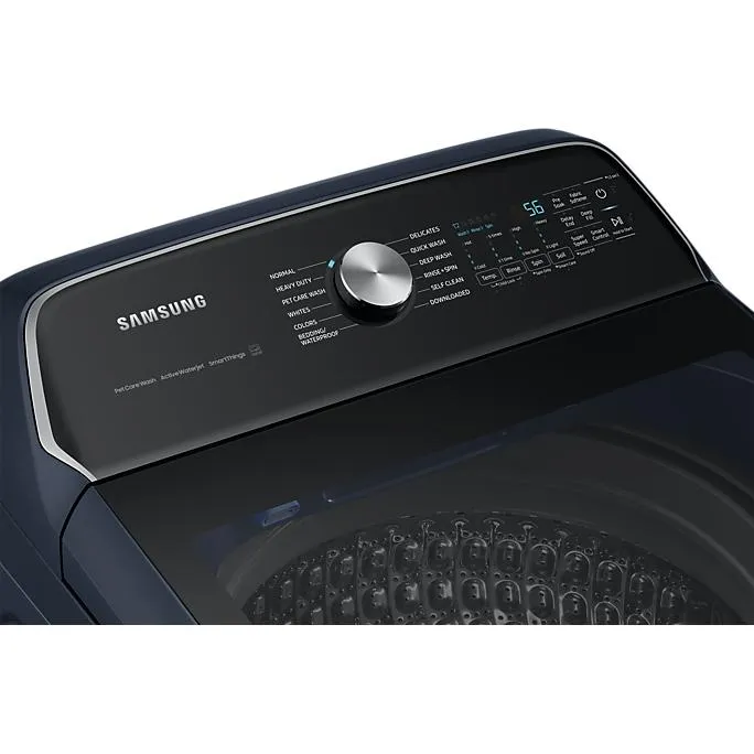 Samsung 6.1 cu. ft. top Loading Washer with Pet Care Solution WA53CG7155ADA4