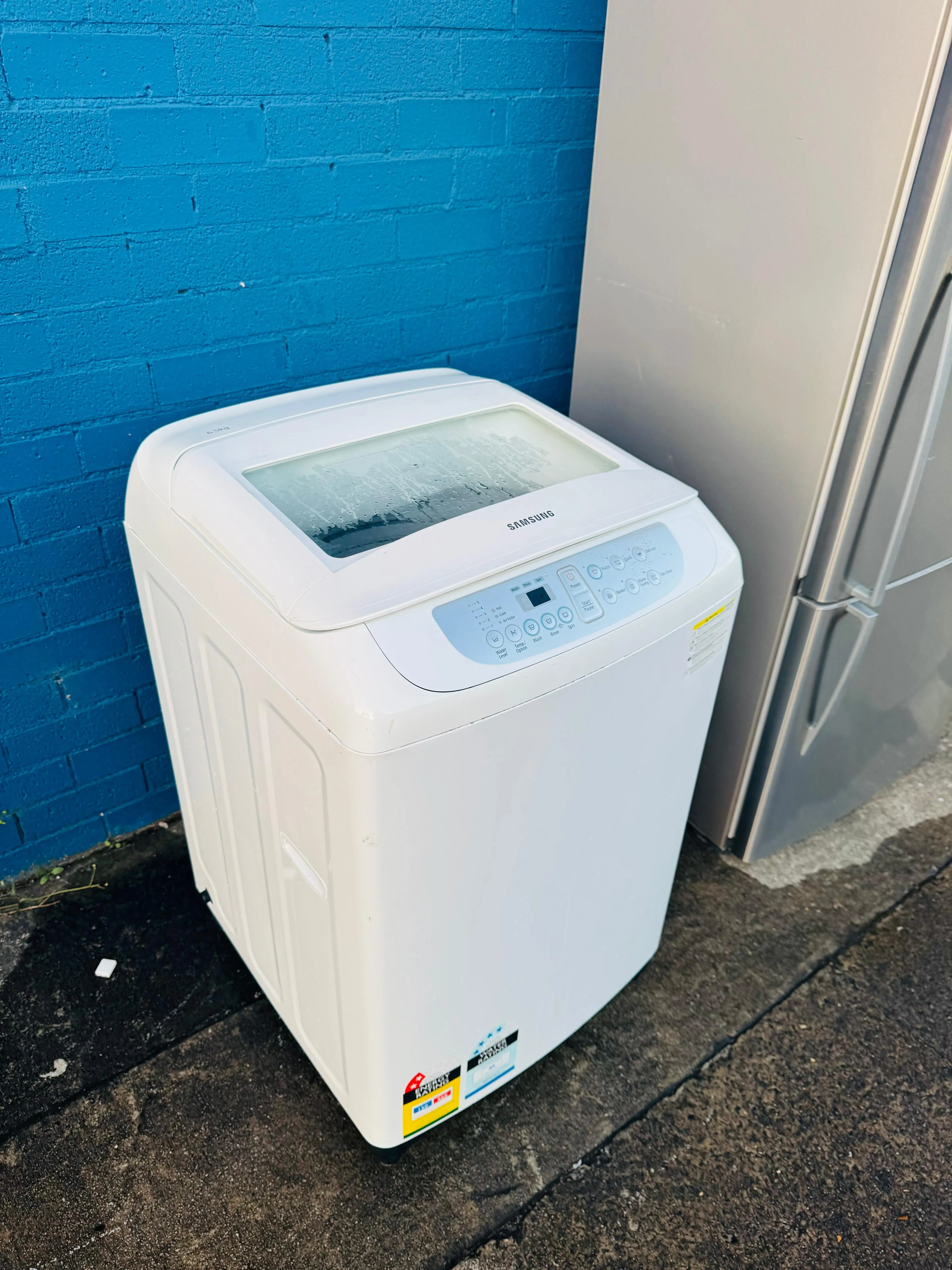 **SAMSUNG 6.5 KGS TOP LOADER WASHING MACHINE**