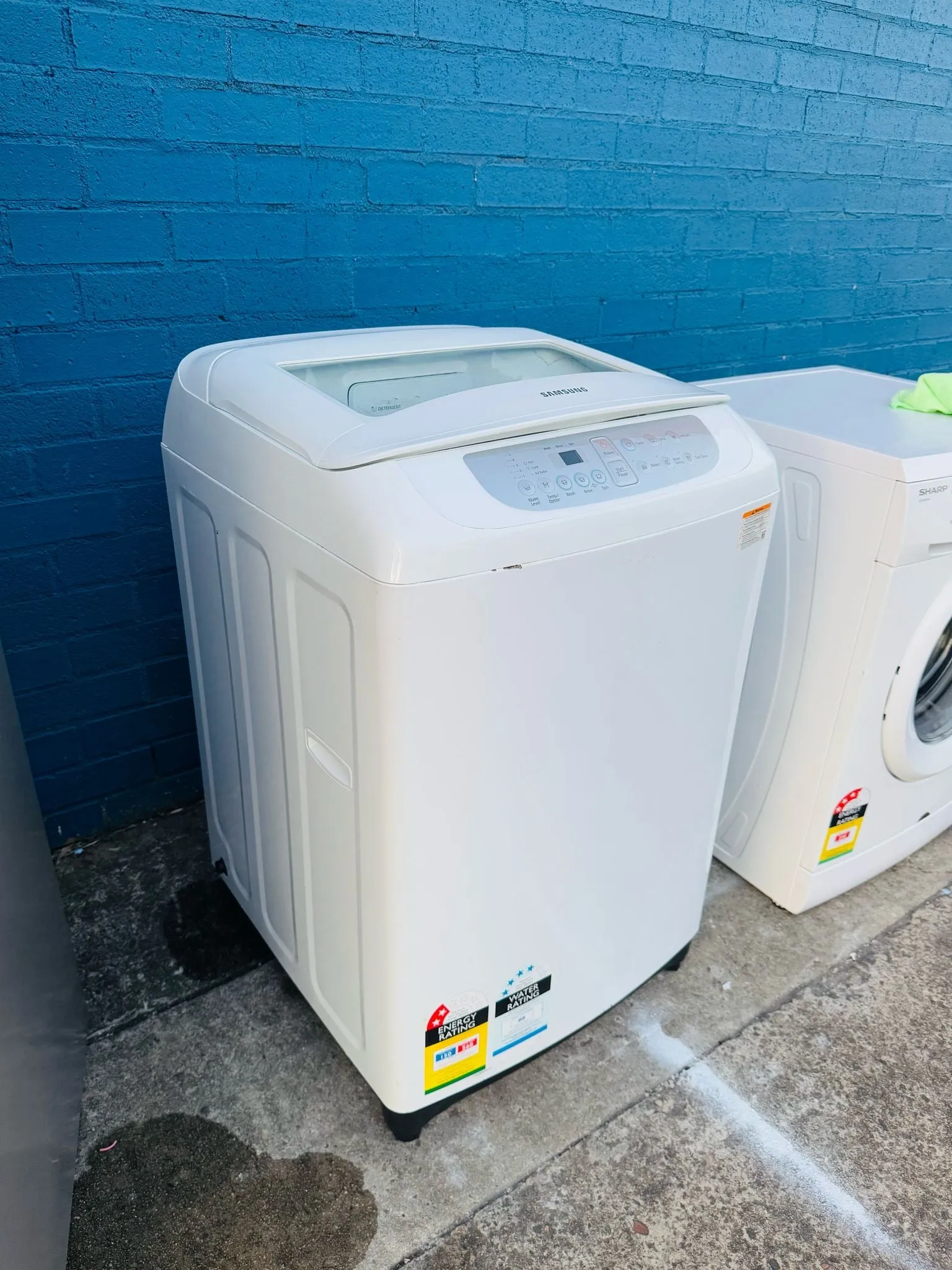 **SAMSUNG 6.5 KGS TOP LOADER WASHING MACHINE**