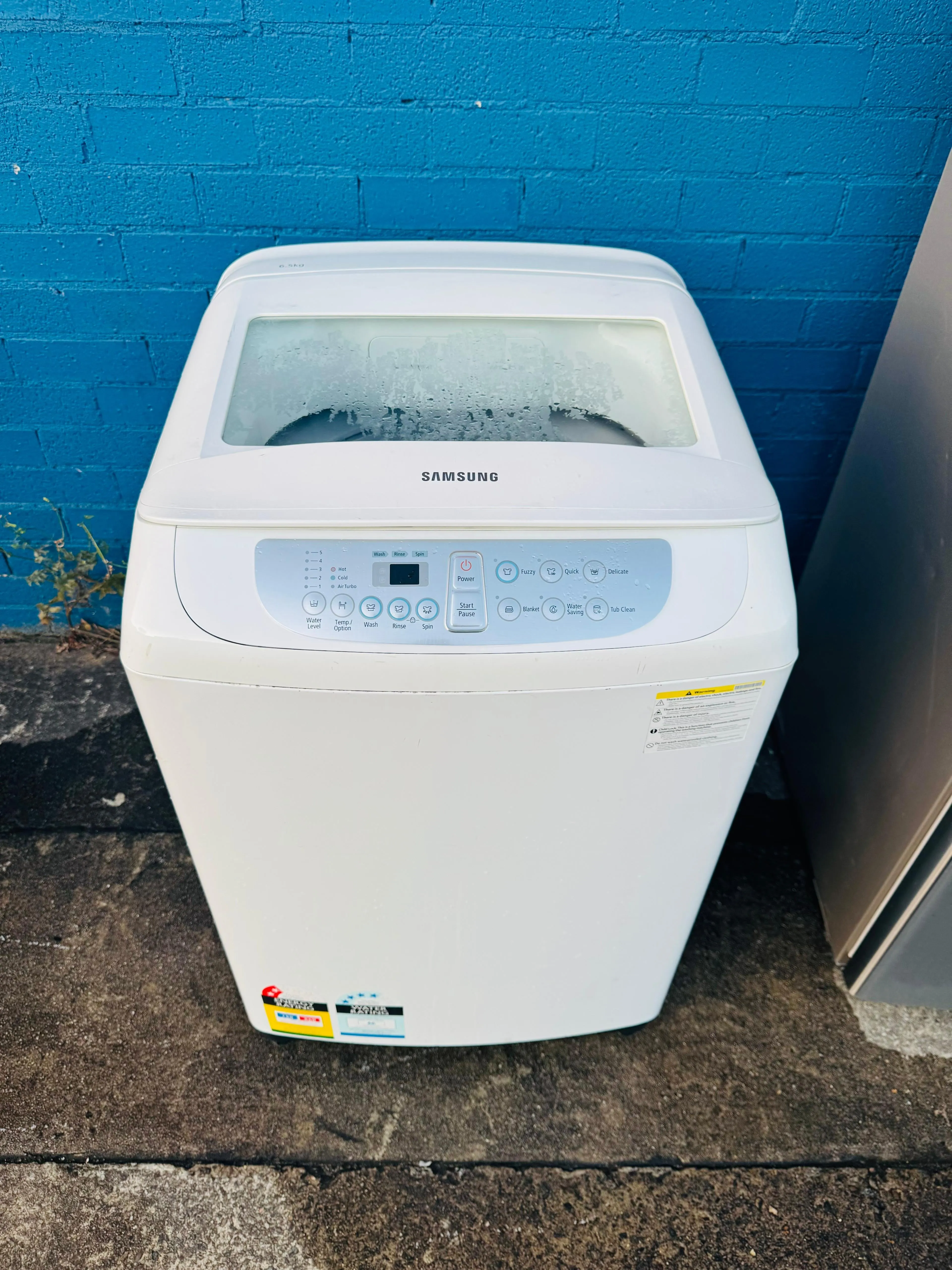**SAMSUNG 6.5 KGS TOP LOADER WASHING MACHINE**