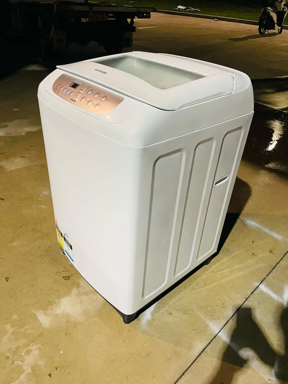 **SAMSUNG 6.5 KGS TOP LOADER WASHING MACHINE**