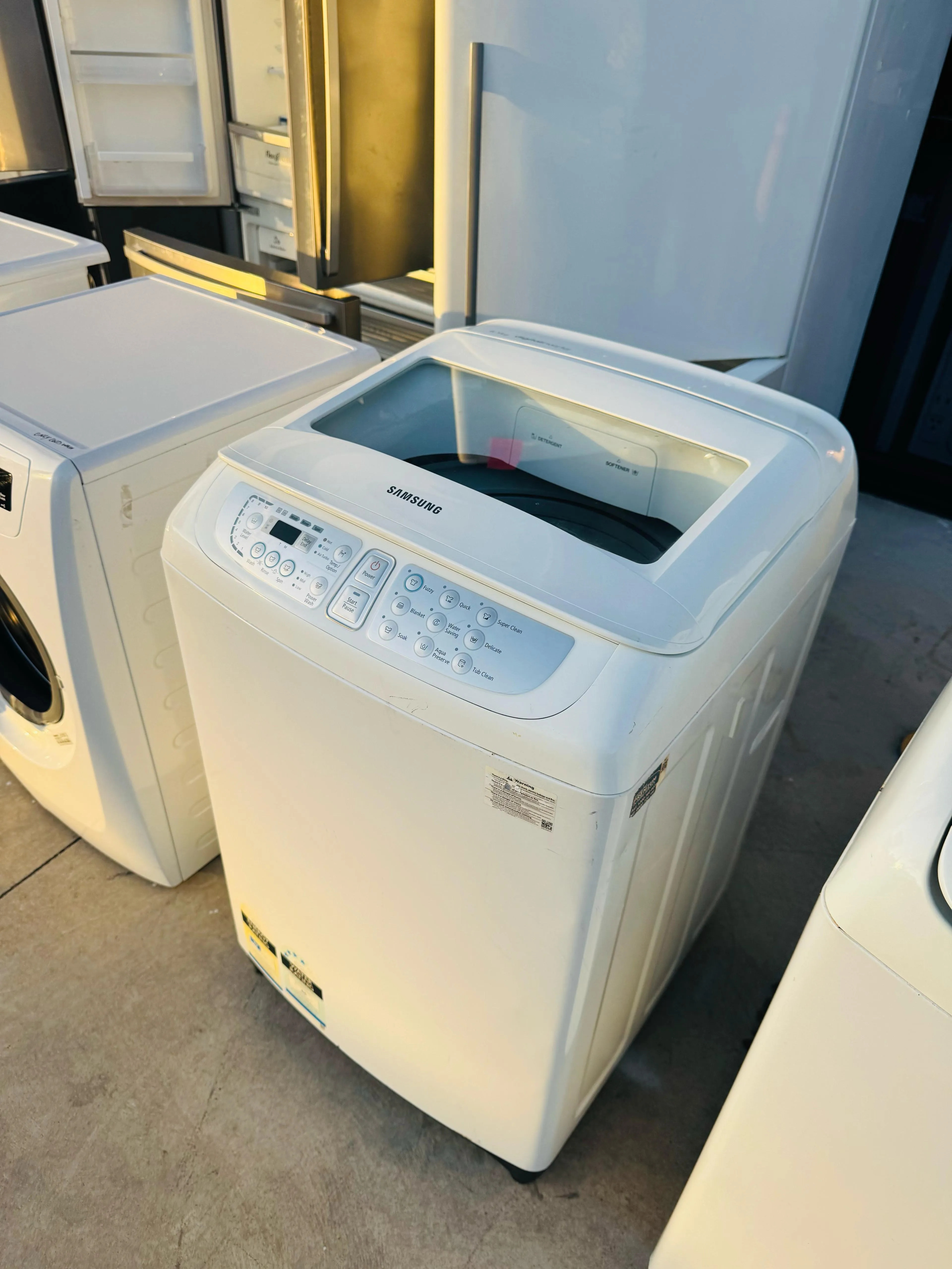 **SAMSUNG 6.5 KGS  TOP LOADER WASHING MACHINE**FREE DELIVERY