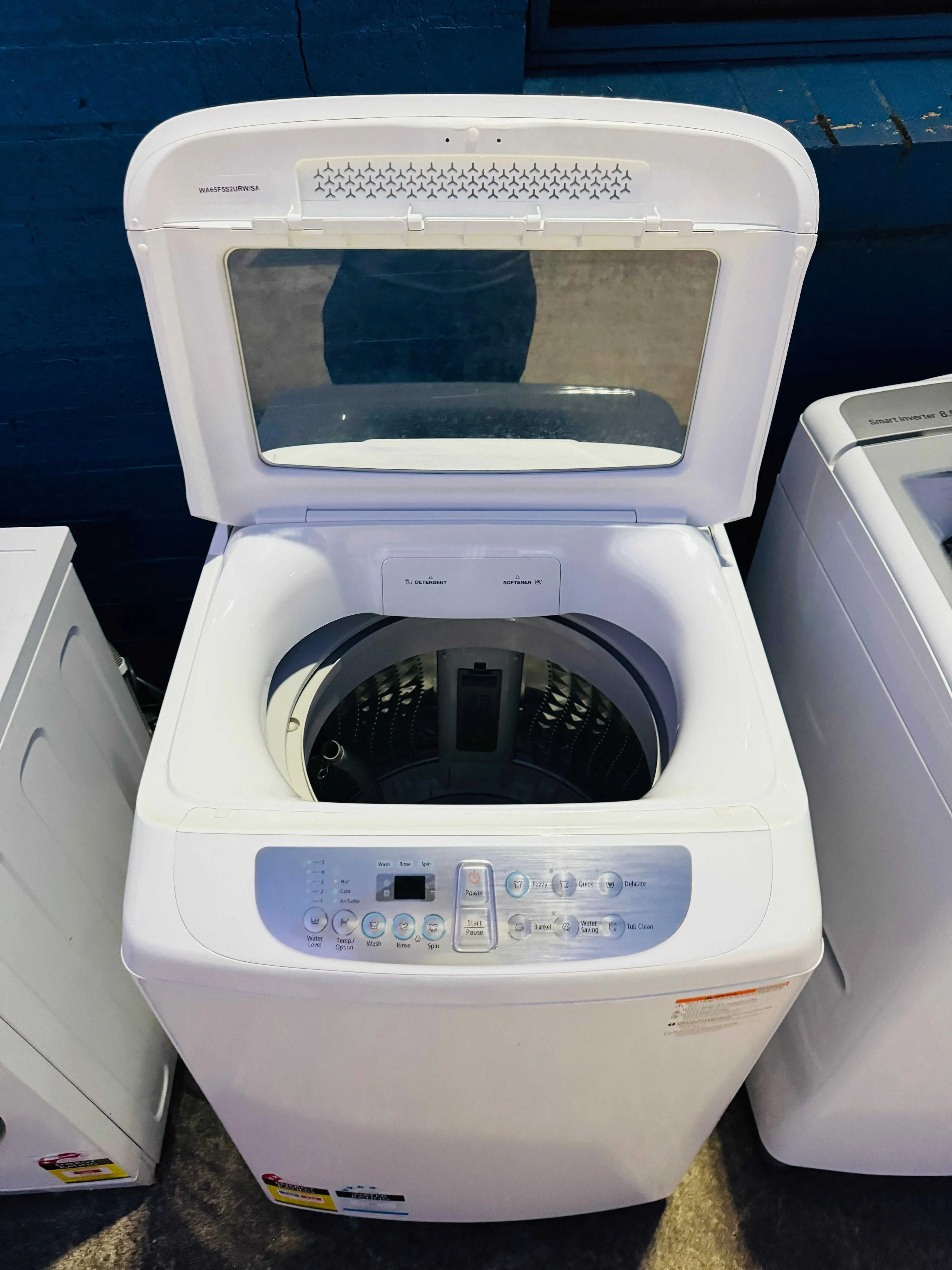 **SAMSUNG 6.5 KGS TOPLOADER WASHING MACHINE**