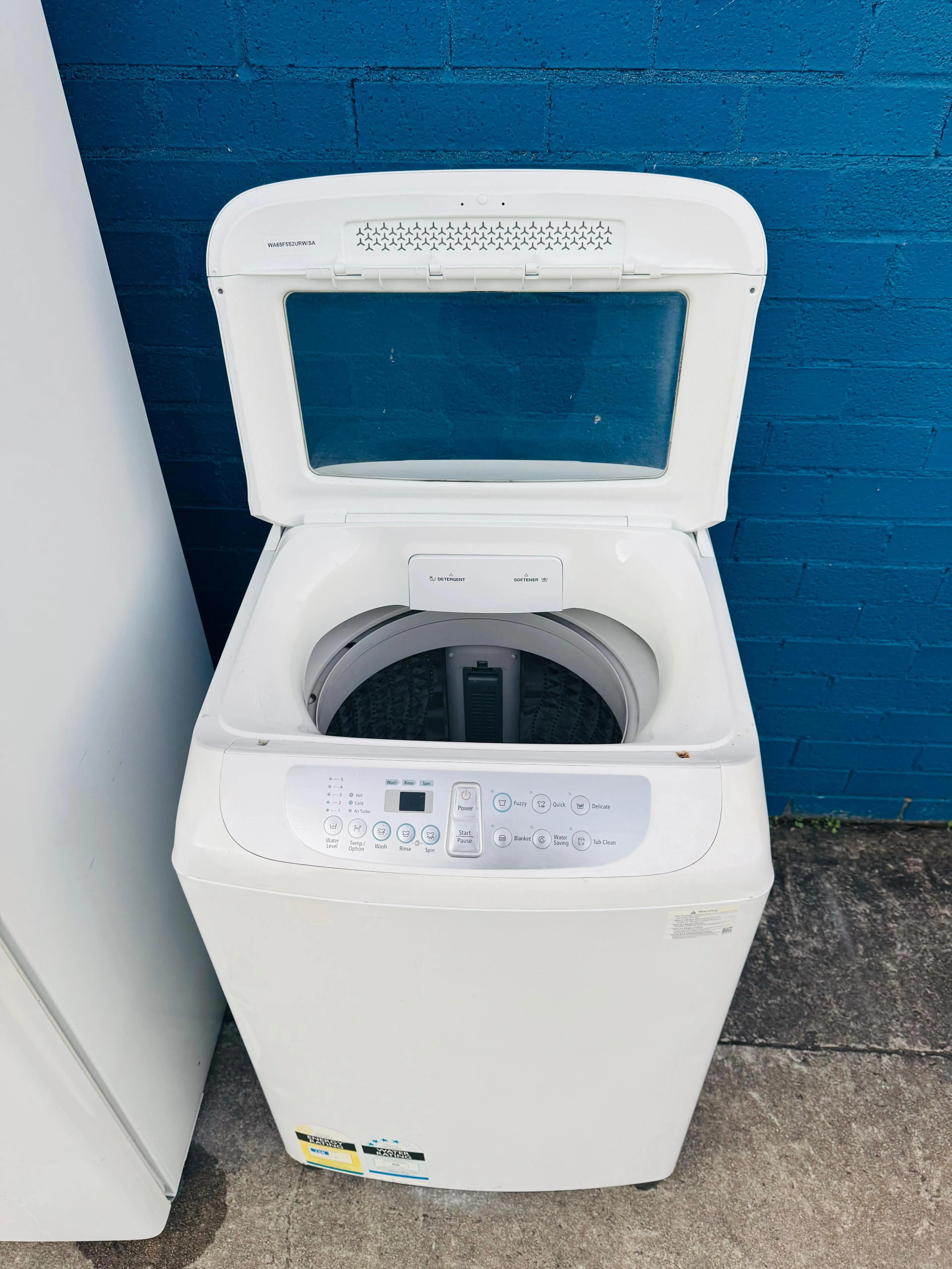 **SAMSUNG 6.5 KGS TOPLOADER WASHING MACHINE**
