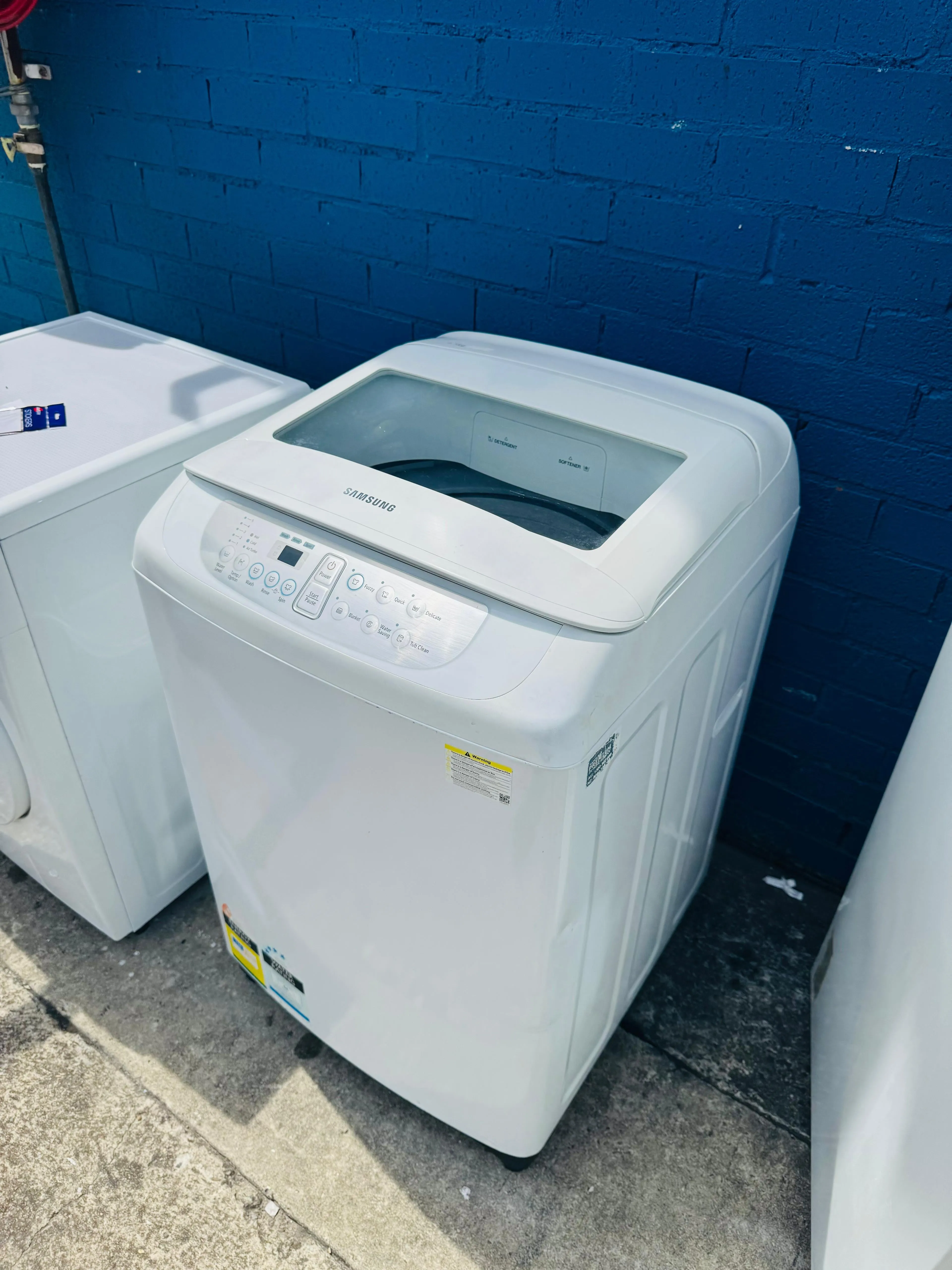 **SAMSUNG 6.5 KGS TOPLOADER WASHING MACHINE**