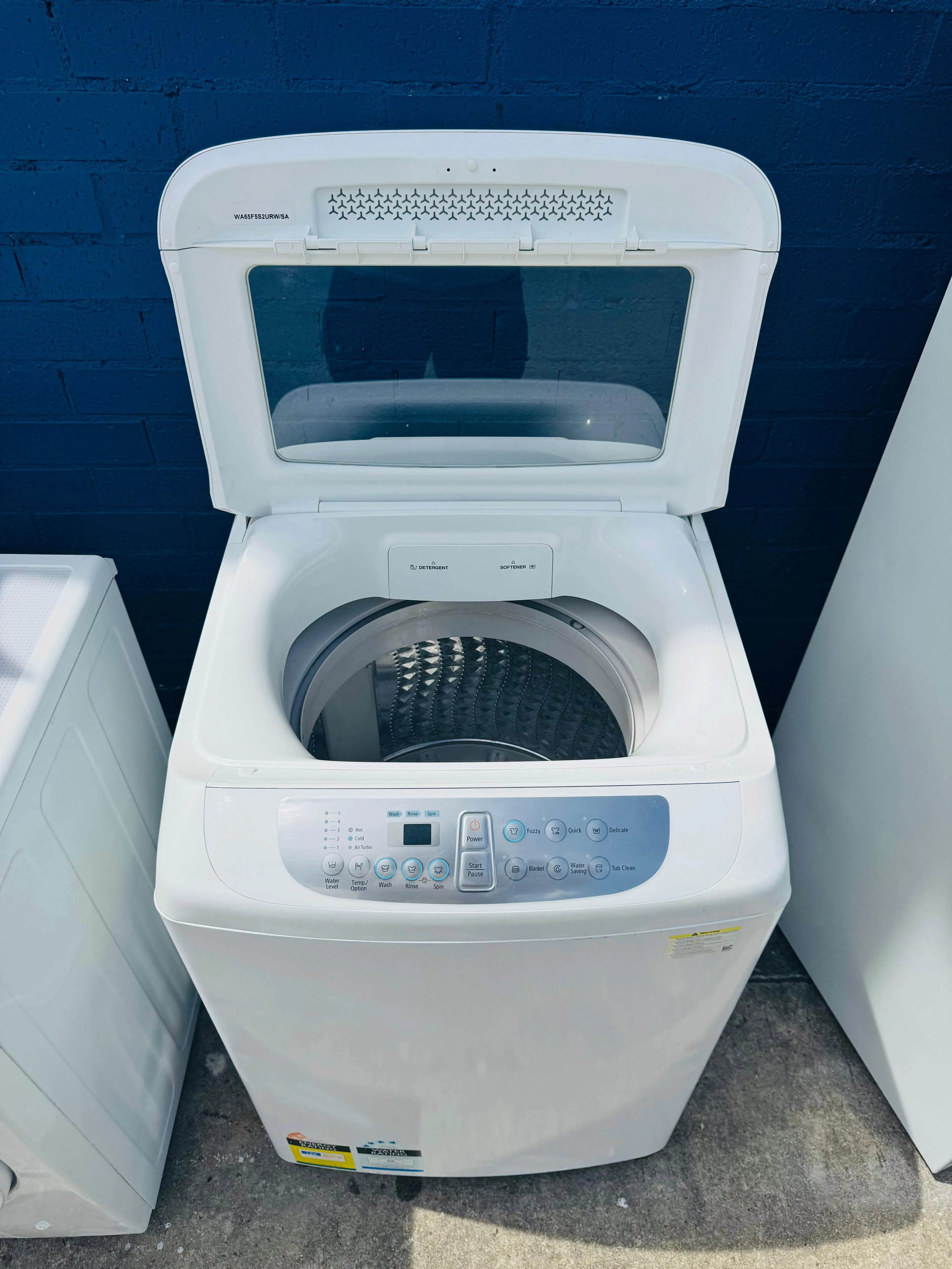 **SAMSUNG 6.5 KGS TOPLOADER WASHING MACHINE**