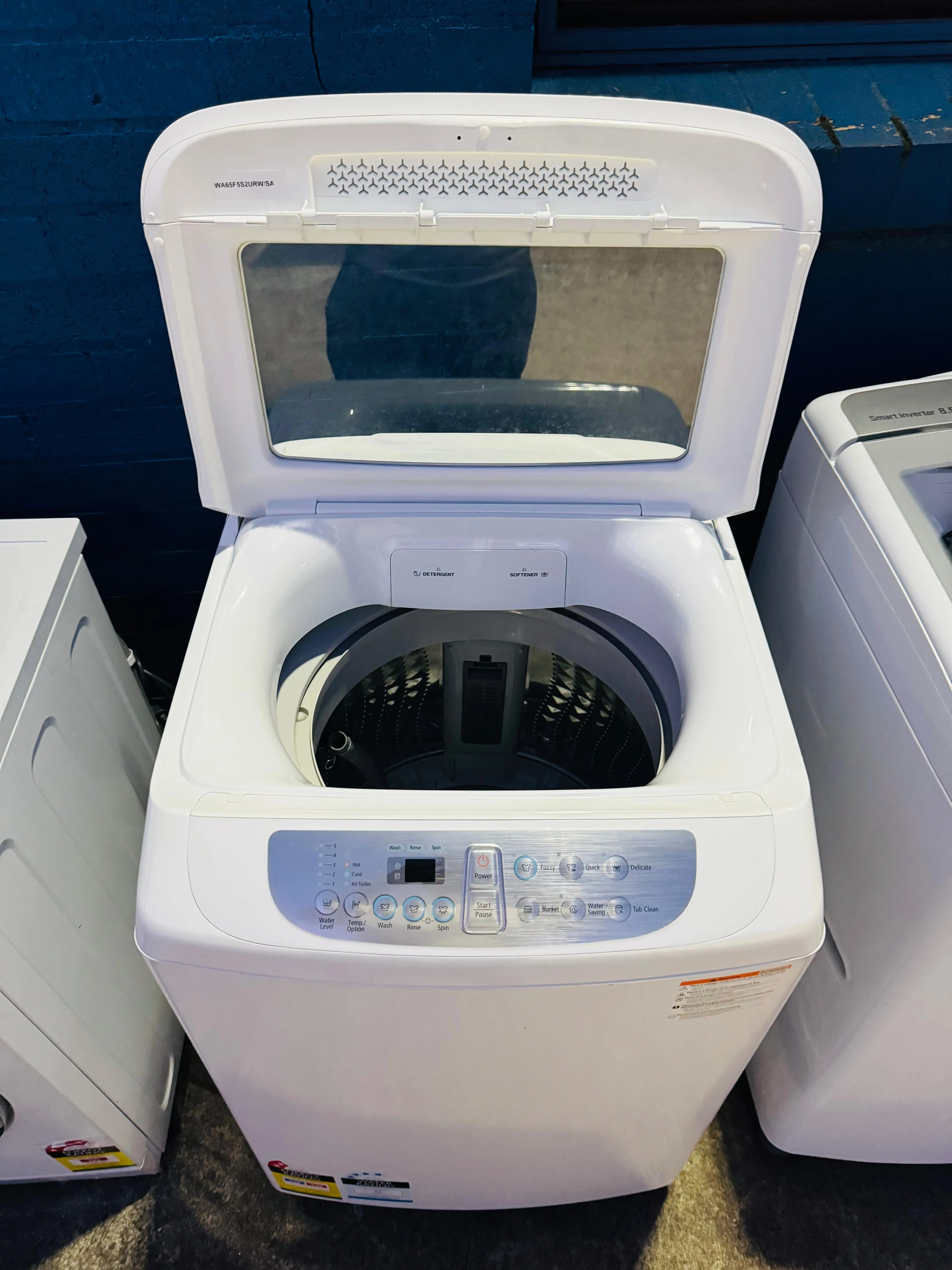 **SAMSUNG 6.5 KGS TOPLOADER WASHING MACHINE**