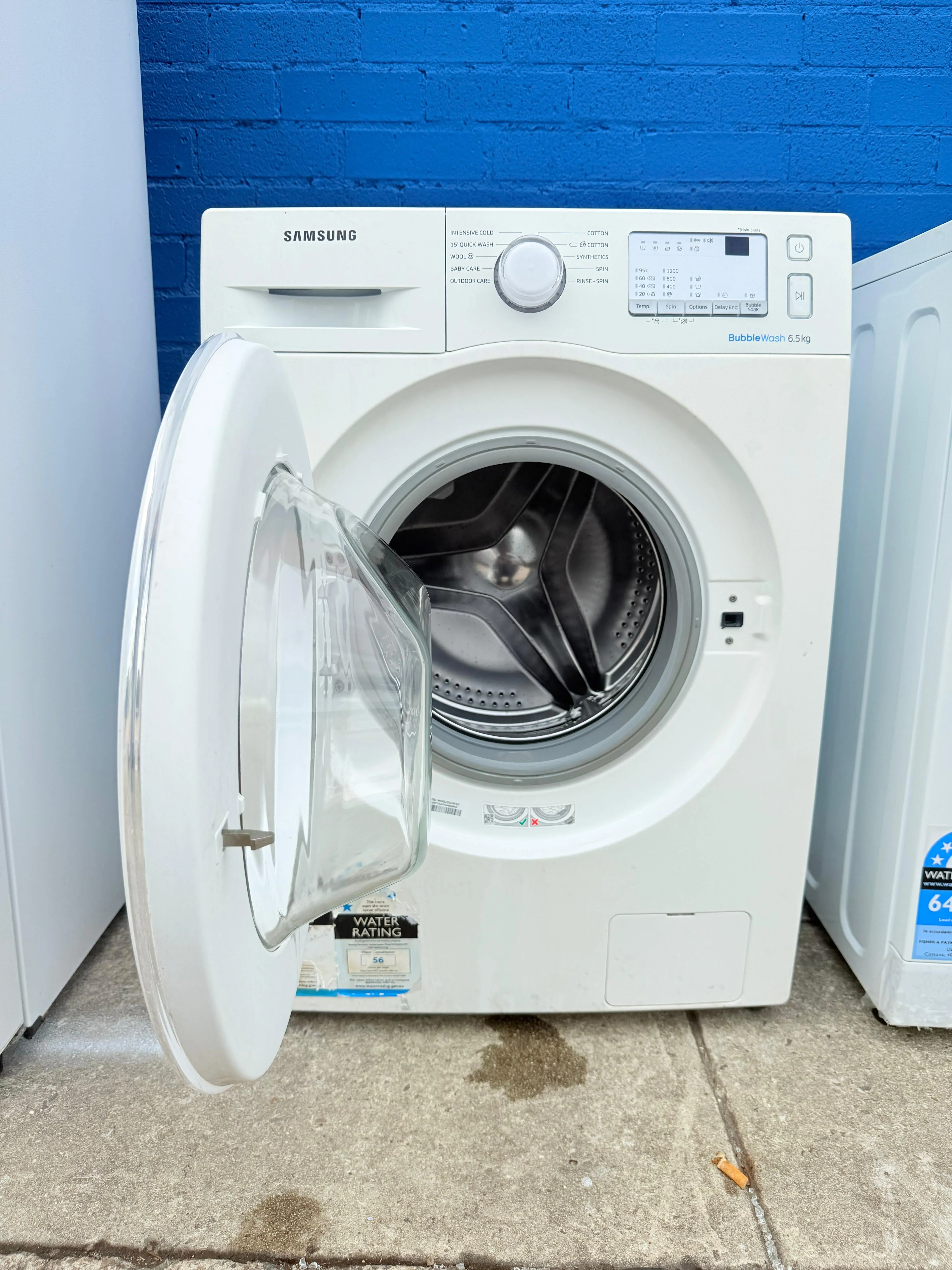 **SAMSUNG 6.5KGS FRONT LOADER WASHING MACHINE**