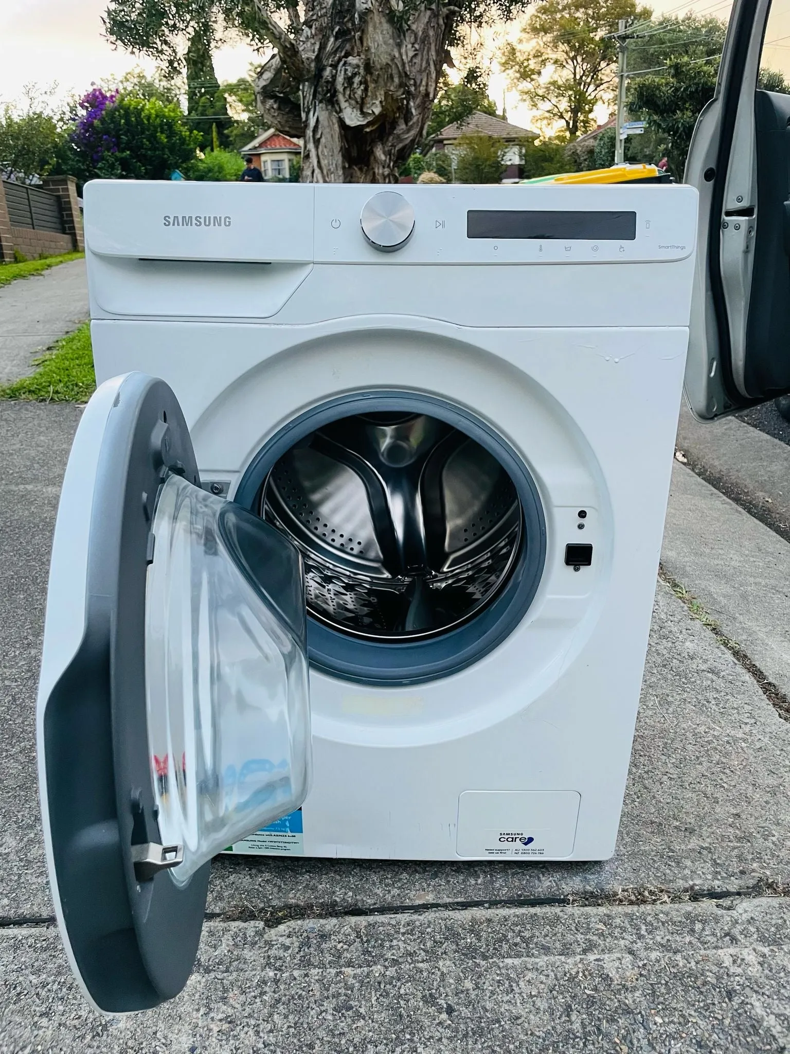 **SAMSUNG 7.5 KGS FRONT LOADER WASHING MACHINE**